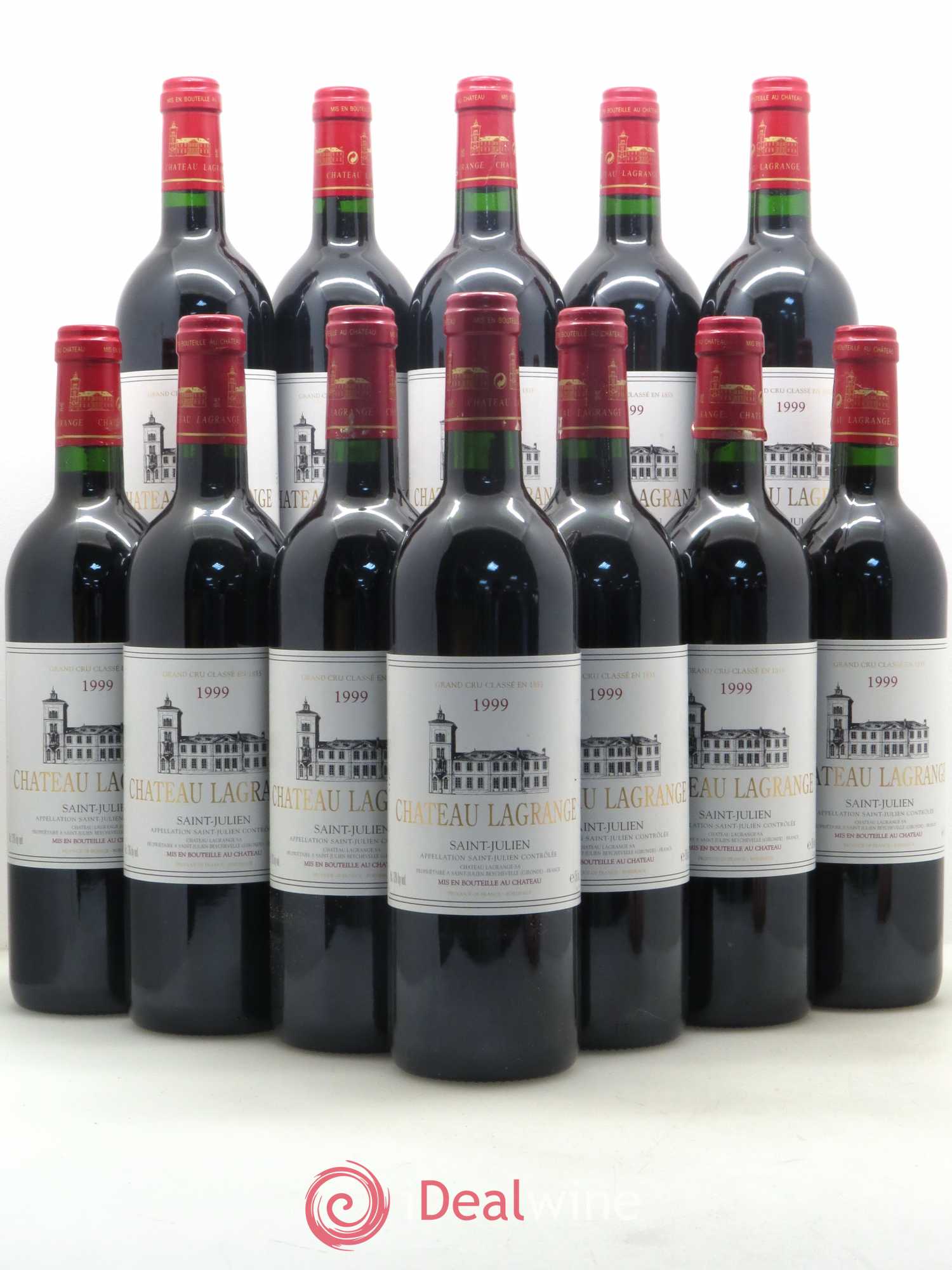 Château Lagrange 3ème Grand Cru Classé 1999 - Lot de 12 bouteilles - 0