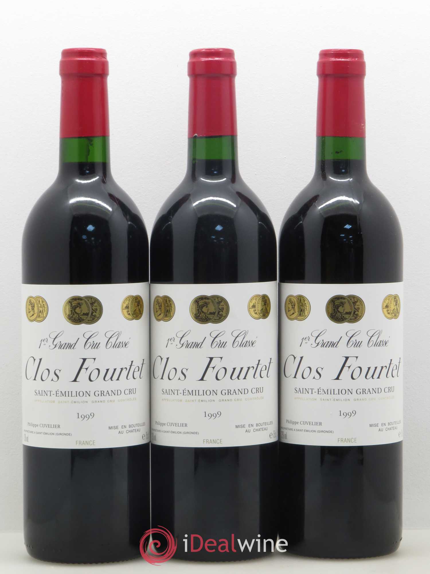 Clos Fourtet 1er Grand Cru Classé B 1999 - Lot de 12 bouteilles - 1