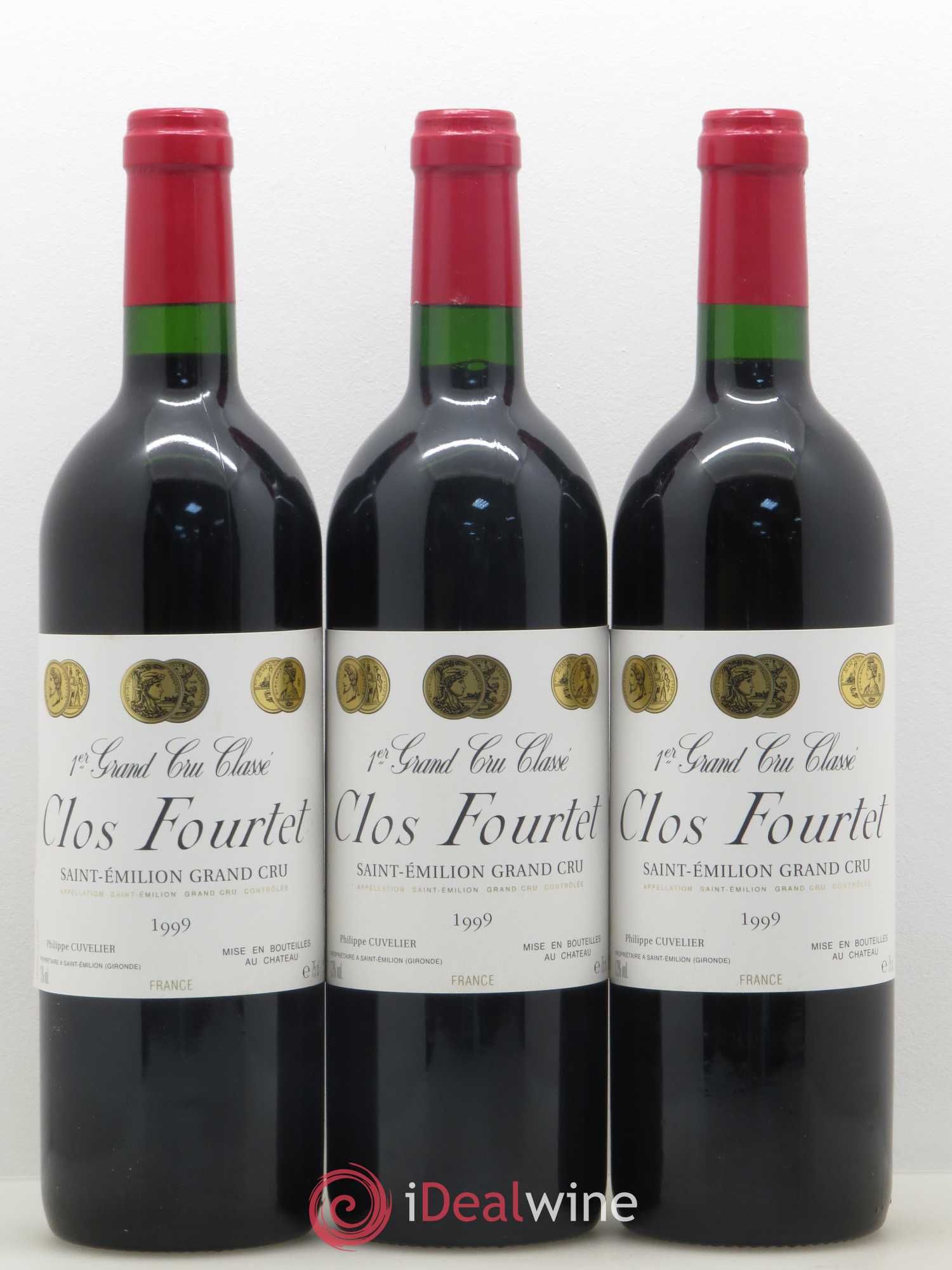 Clos Fourtet 1er Grand Cru Classé B 1999 - Lot de 12 bouteilles - 2