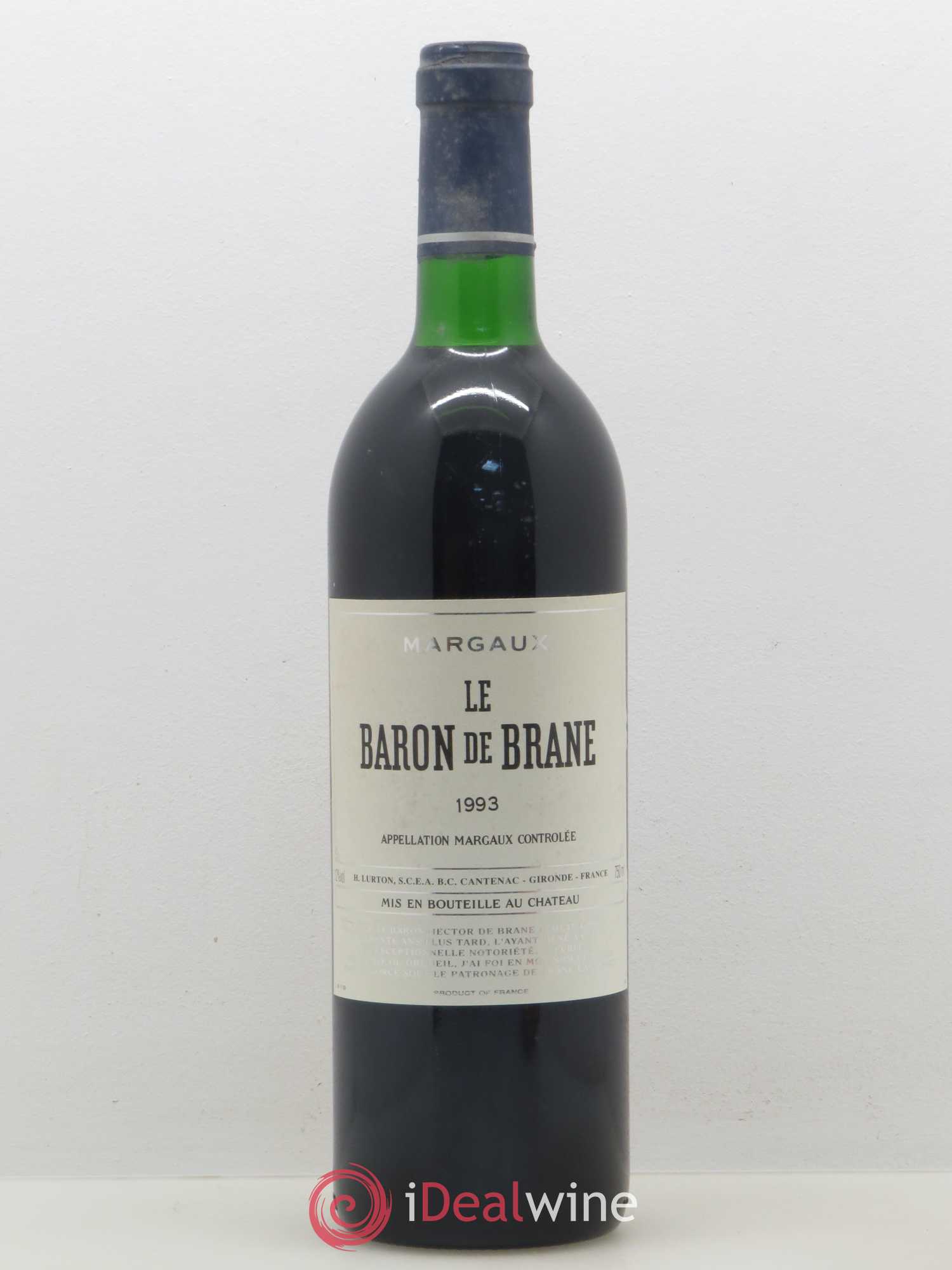 Baron de Brane Second Vin 1993 - Lot de 1 bouteille - 0