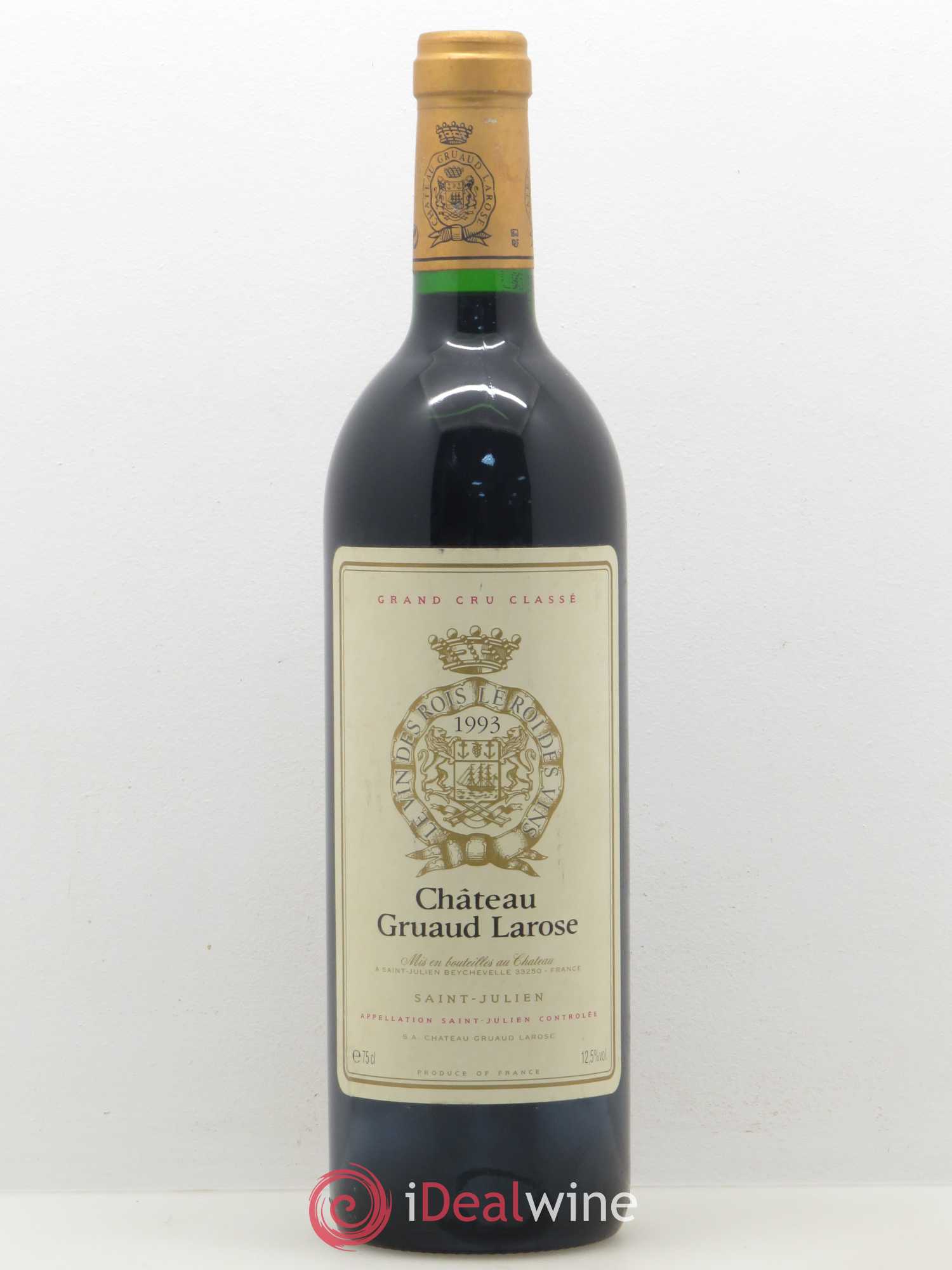 Château Gruaud Larose 2ème Grand Cru Classé 1993 - Lot de 1 bouteille - 0