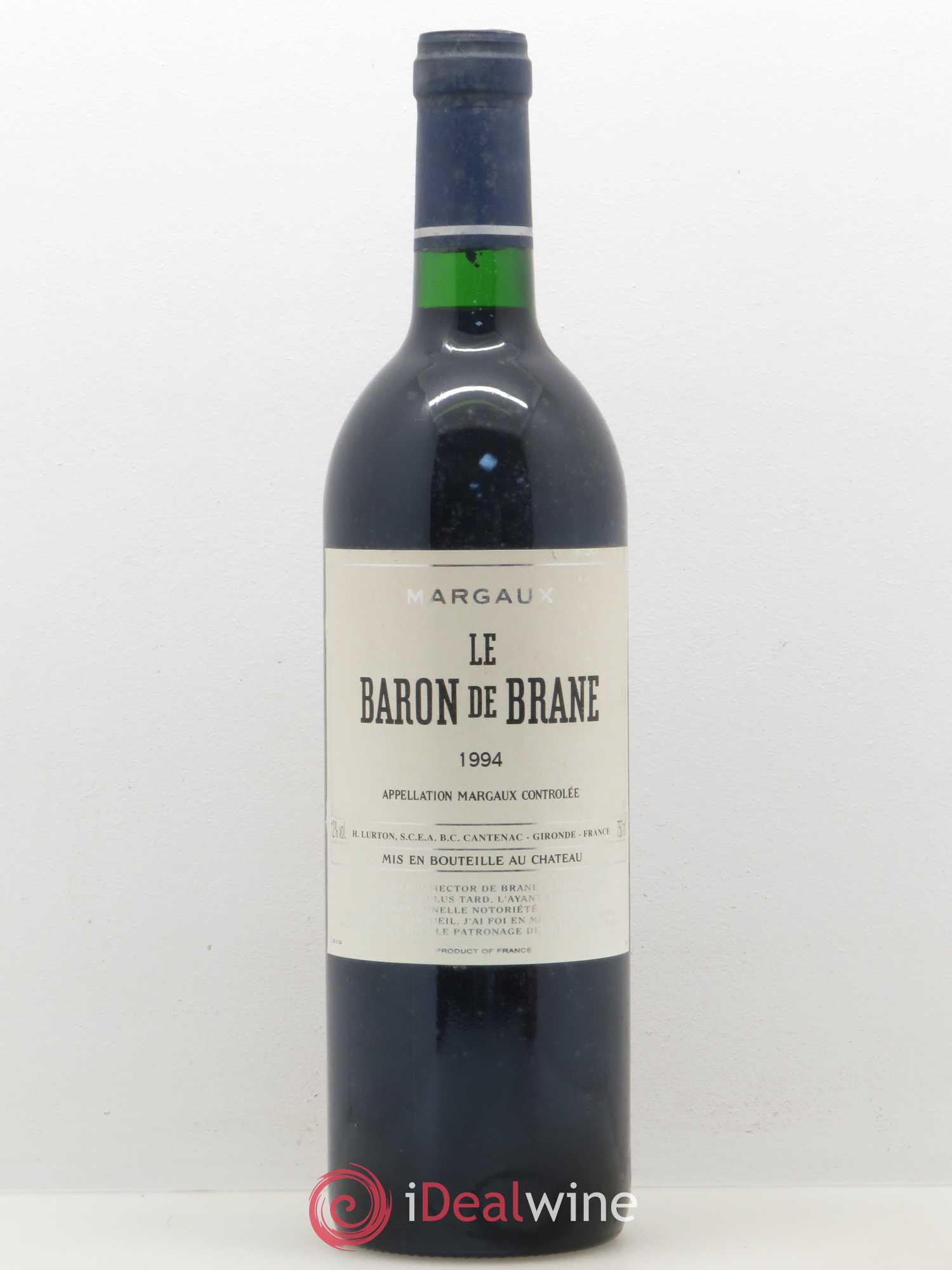Baron de Brane Second Vin 1994 - Lot de 1 bouteille - 0