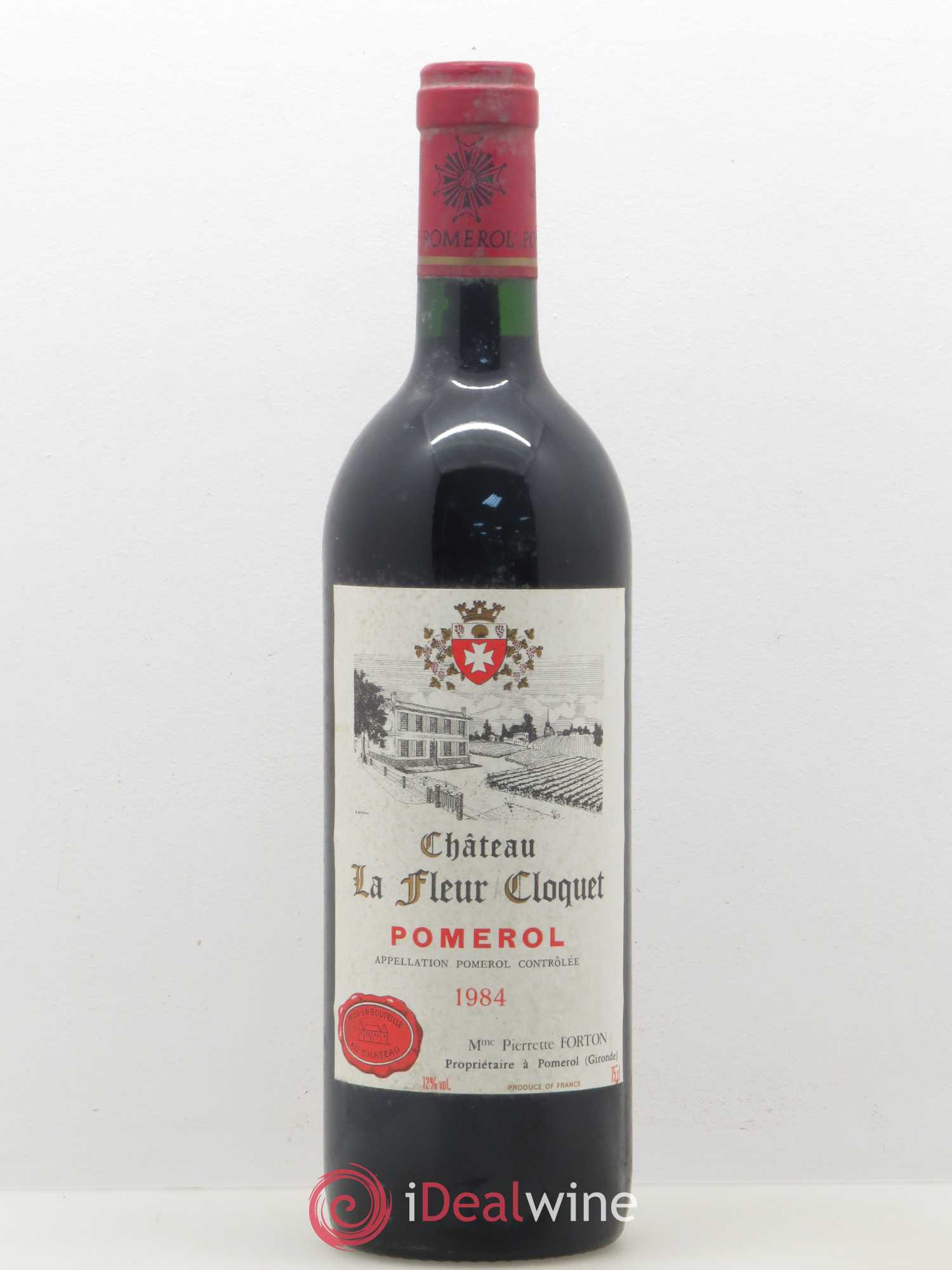 Château La Fleur Cloquet 1984 - Lot de 1 bouteille - 0
