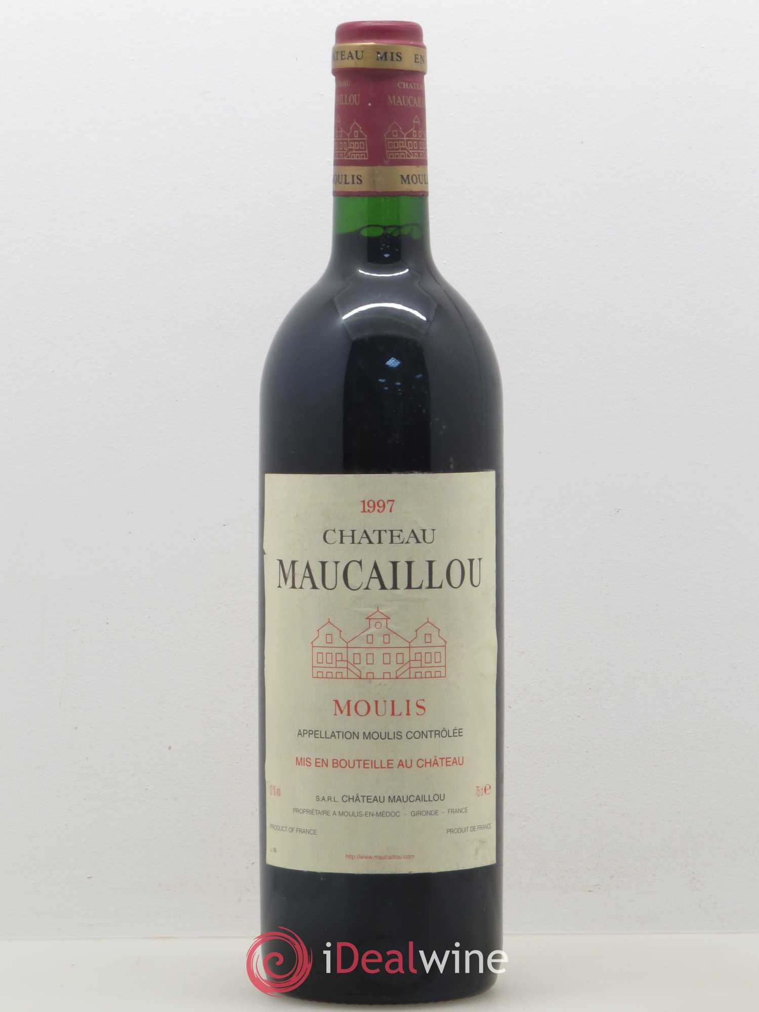 Château Maucaillou 1997 - Lot de 1 bouteille - 0