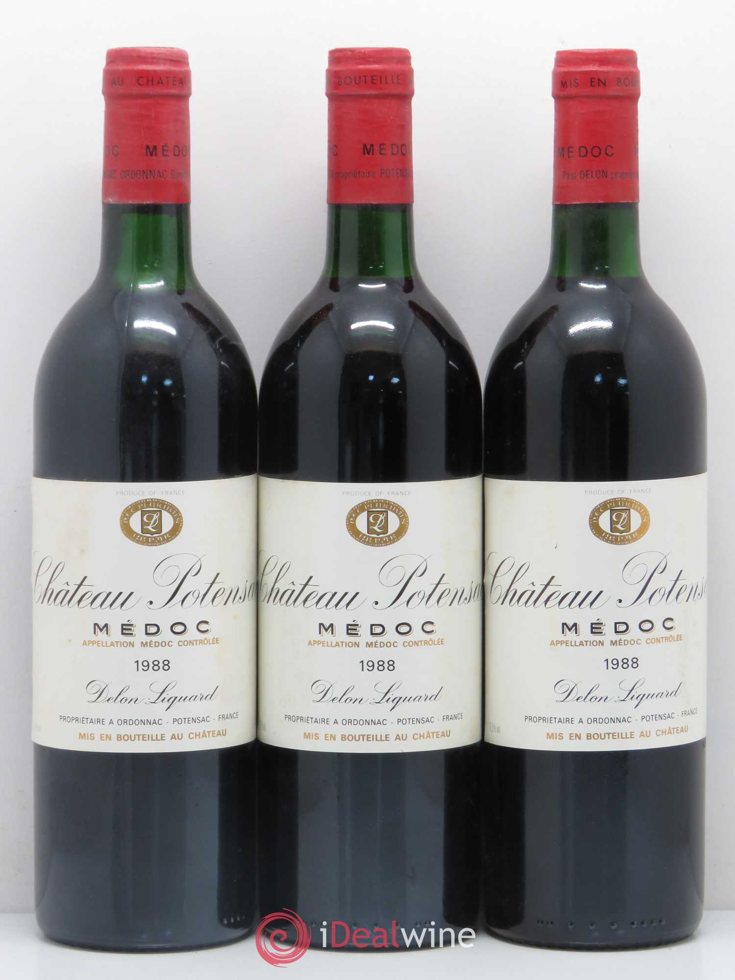 Château Potensac 1988 - Lot de 12 bouteilles - 4