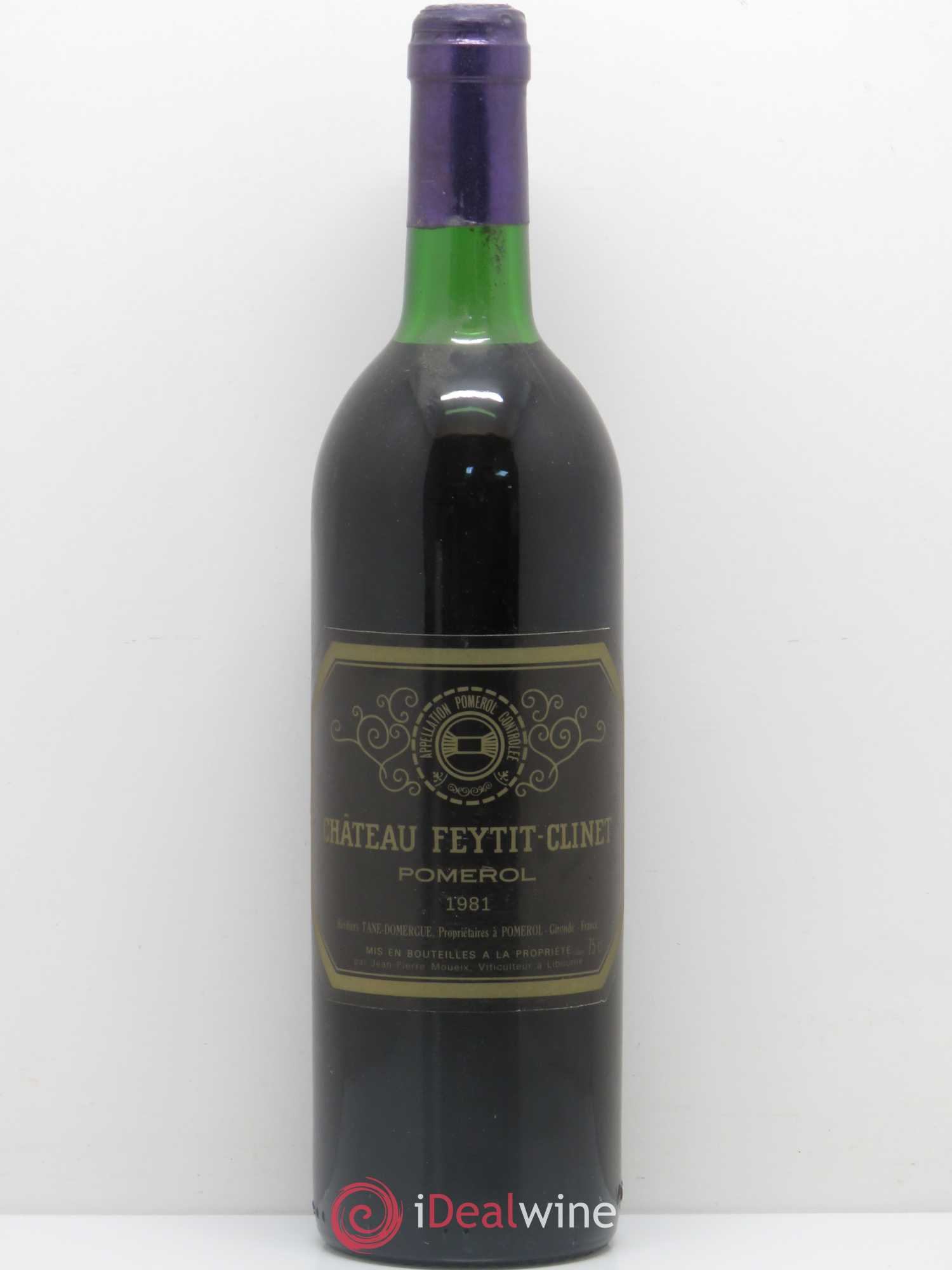 Château Feytit-Clinet 1981 - Lot de 1 bouteille - 0