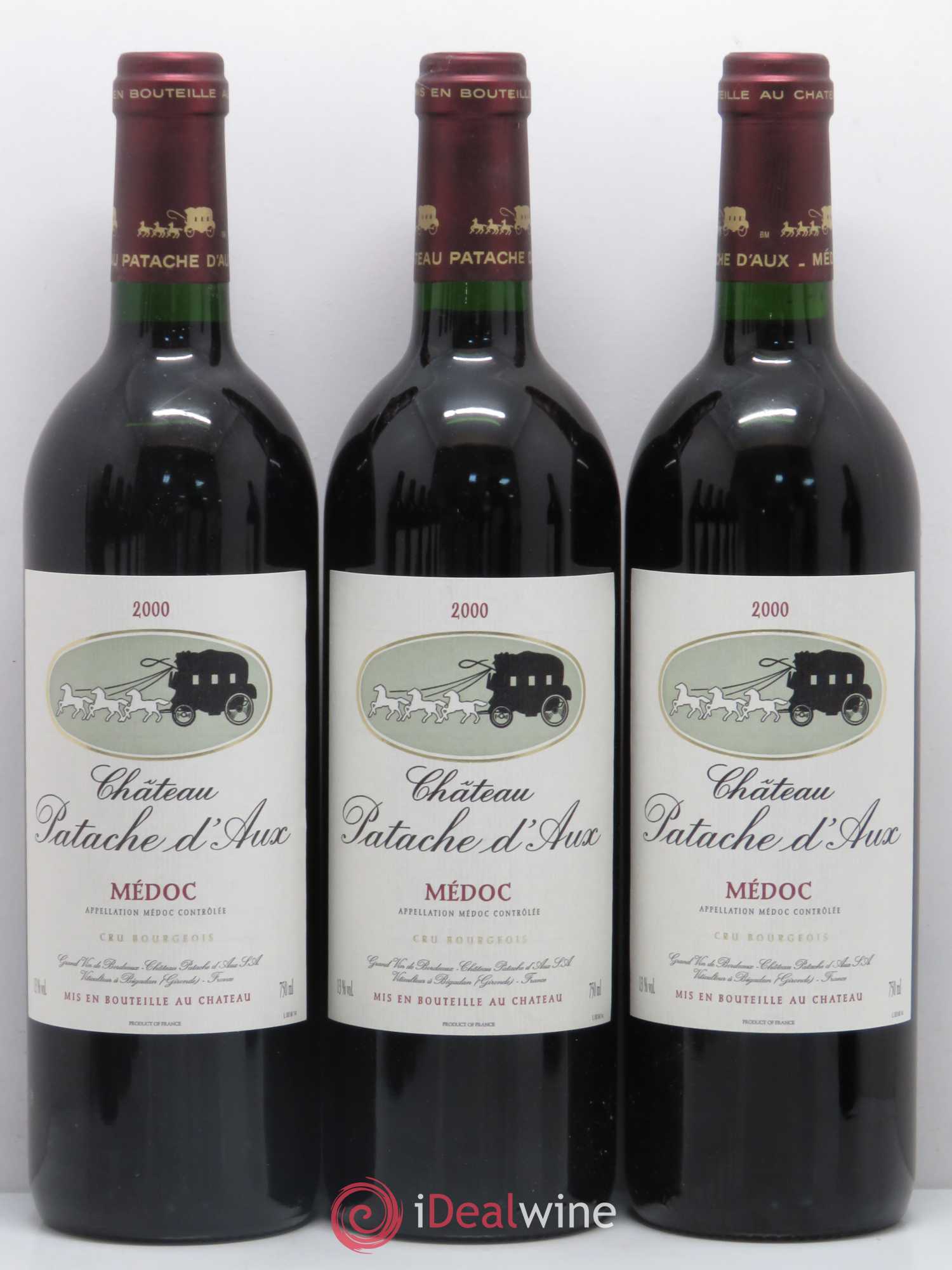 Château Patache d'Aux Cru Bourgeois (sans prix de réserve) 2000 - Lot de 12 bouteilles - 2