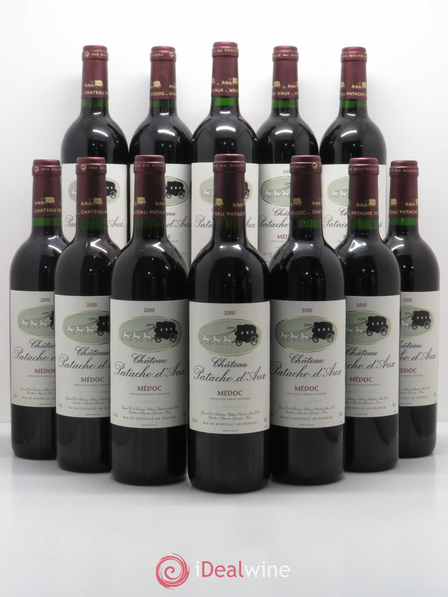 Château Patache d'Aux Cru Bourgeois (sans prix de réserve) 2000 - Lot de 12 bouteilles - 0