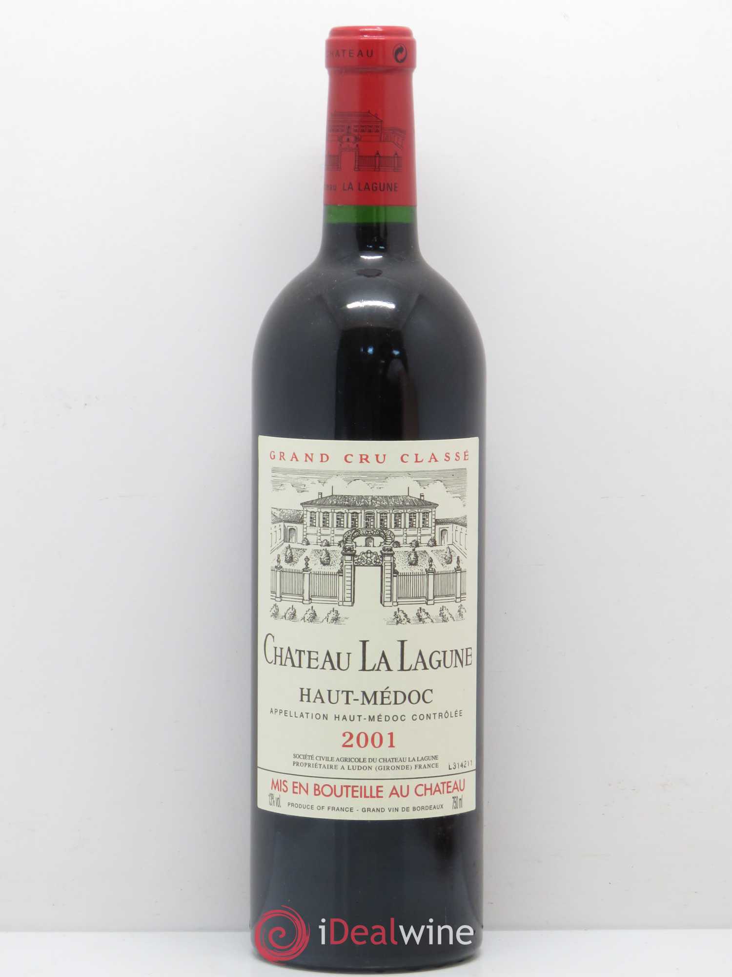 Château la Lagune 3ème Grand Cru Classé (sans prix de réserve) 2001 - Lot de 1 bouteille - 0