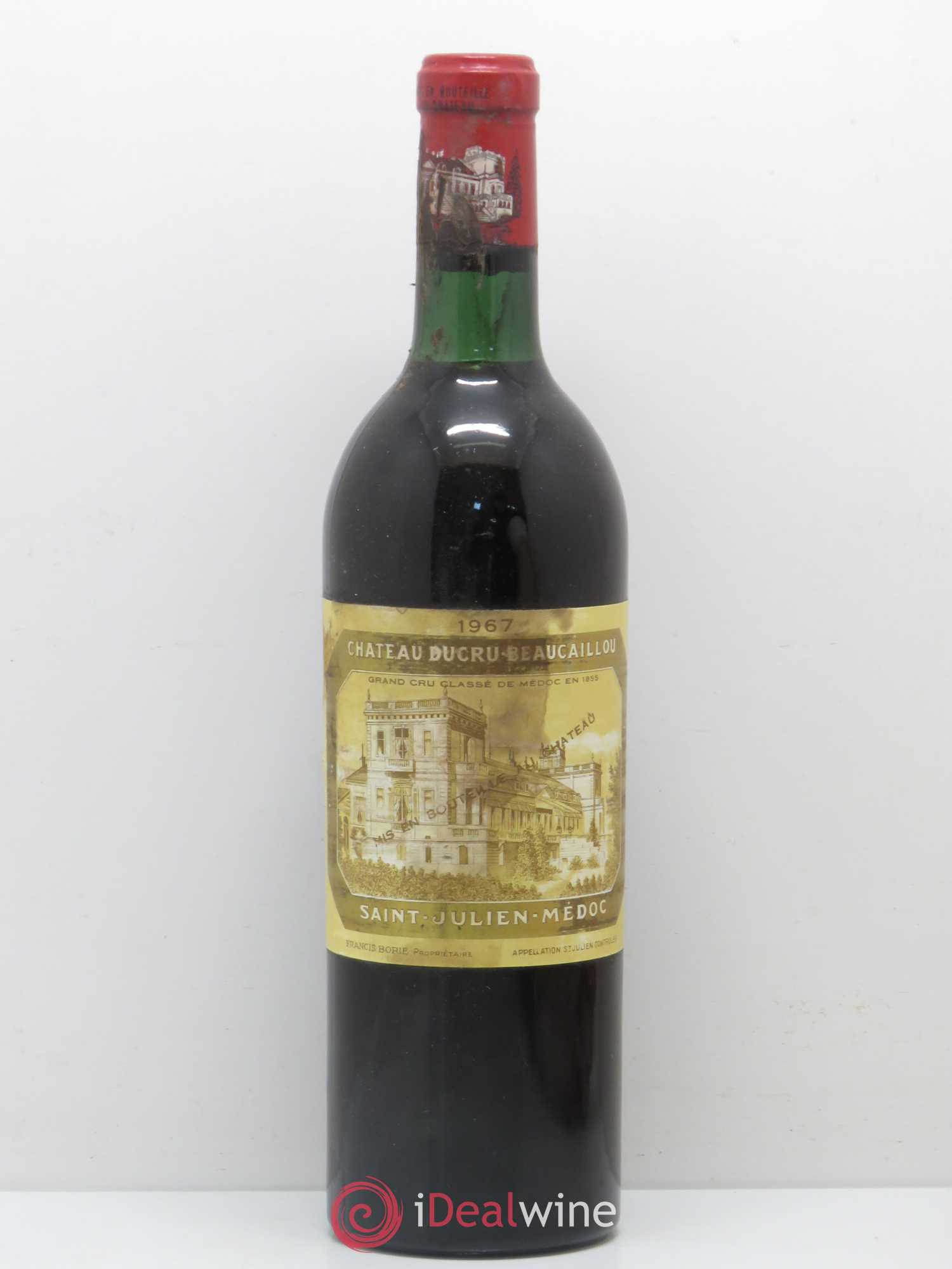 Château Ducru Beaucaillou 2ème Grand Cru Classé 1967 - Lot de 1 bouteille - 0