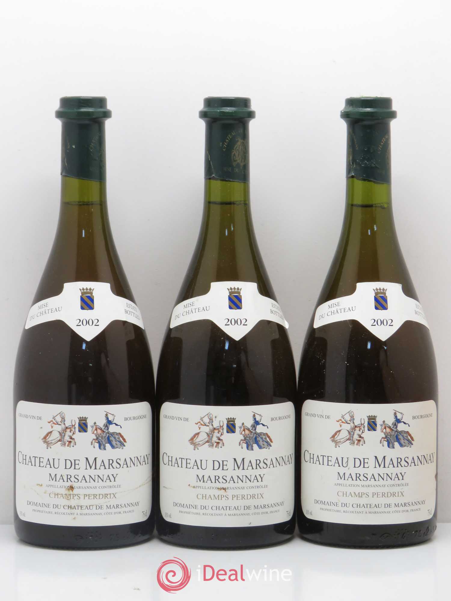Marsannay Champs Perdrix Château de Marsannay 2002 - Posten von 3 Flaschen - 0