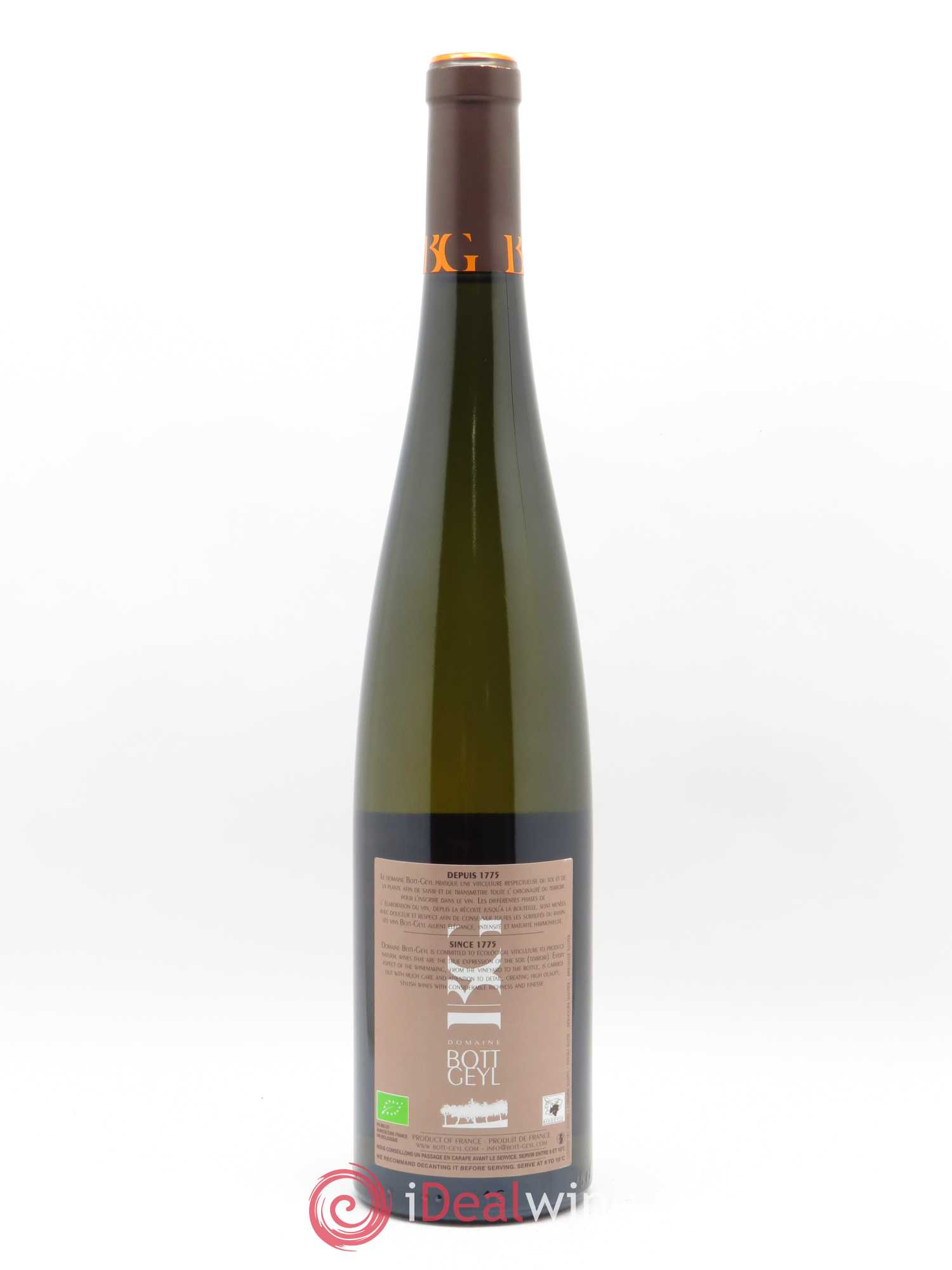 Alsace Riesling Grand Cru Schlossberg Bott-Geyl (Domaine) 2014 - Lot de 1 bouteille - 1