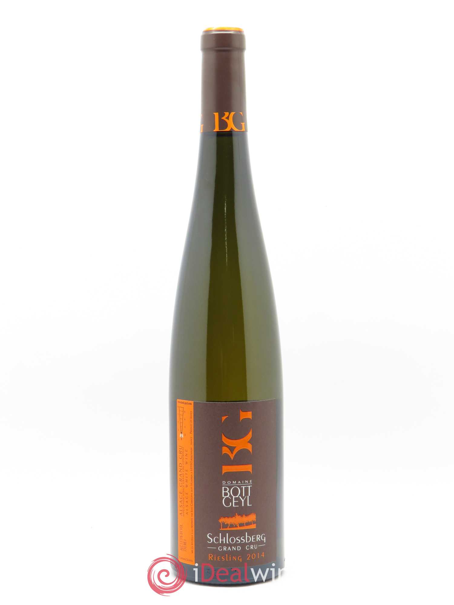 Alsace Riesling Grand Cru Schlossberg Bott-Geyl (Domaine) 2014 - Lot de 1 bouteille - 0