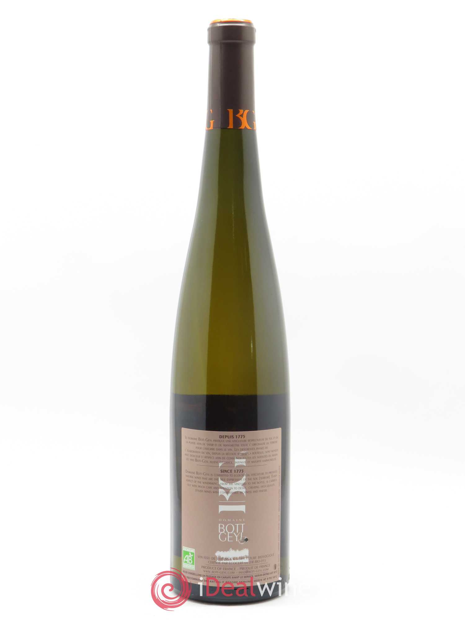 Alsace Gewurztraminer Grand Cru Sonnenglanz Bott-Geyl (Domaine) 2011 - Lot de 1 bouteille - 1