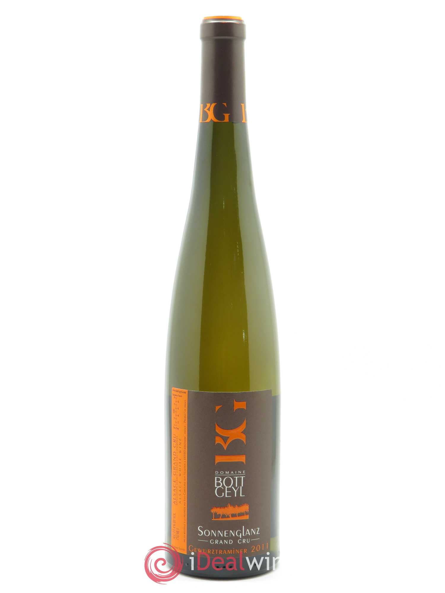 Alsace Gewurztraminer Grand Cru Sonnenglanz Bott-Geyl (Domaine) 2011 - Lot de 1 bouteille - 0