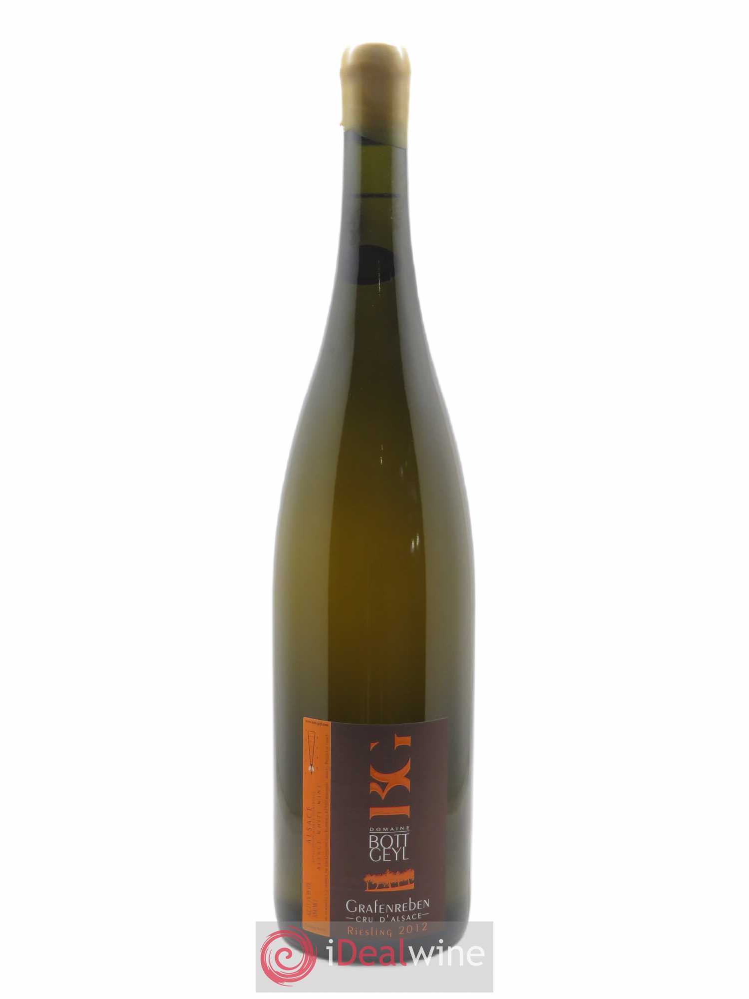Alsace Riesling Grafenreben Bott-Geyl (Domaine) 2012 - Lot de 1 double magnum - 1