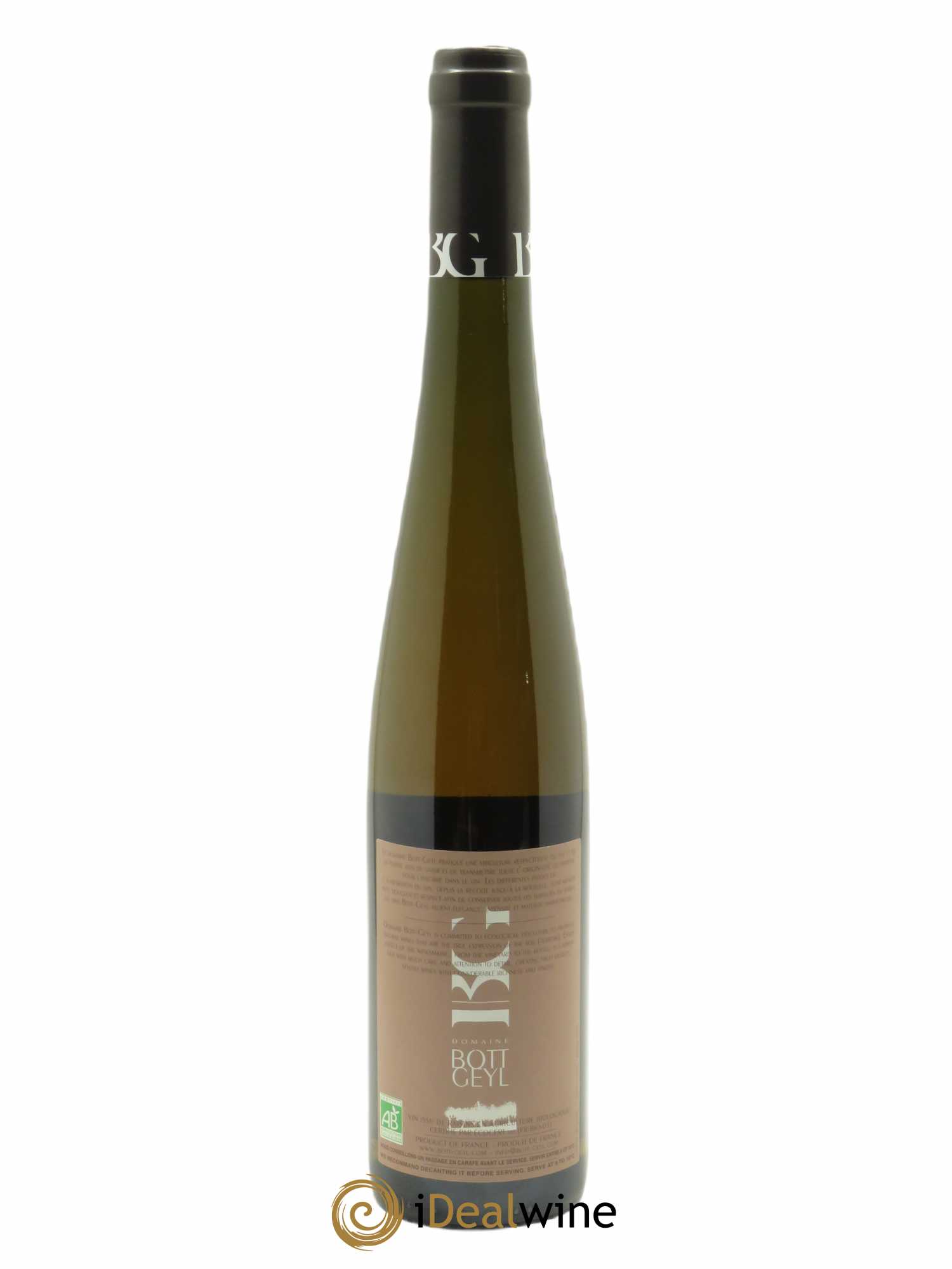 Alsace Grand Cru Sonnenglanz Sélection de Grains Nobles Pinot Gris Bott-Geyl (Domaine) (50cl) 2008 - Lot of 1 bottle - 1