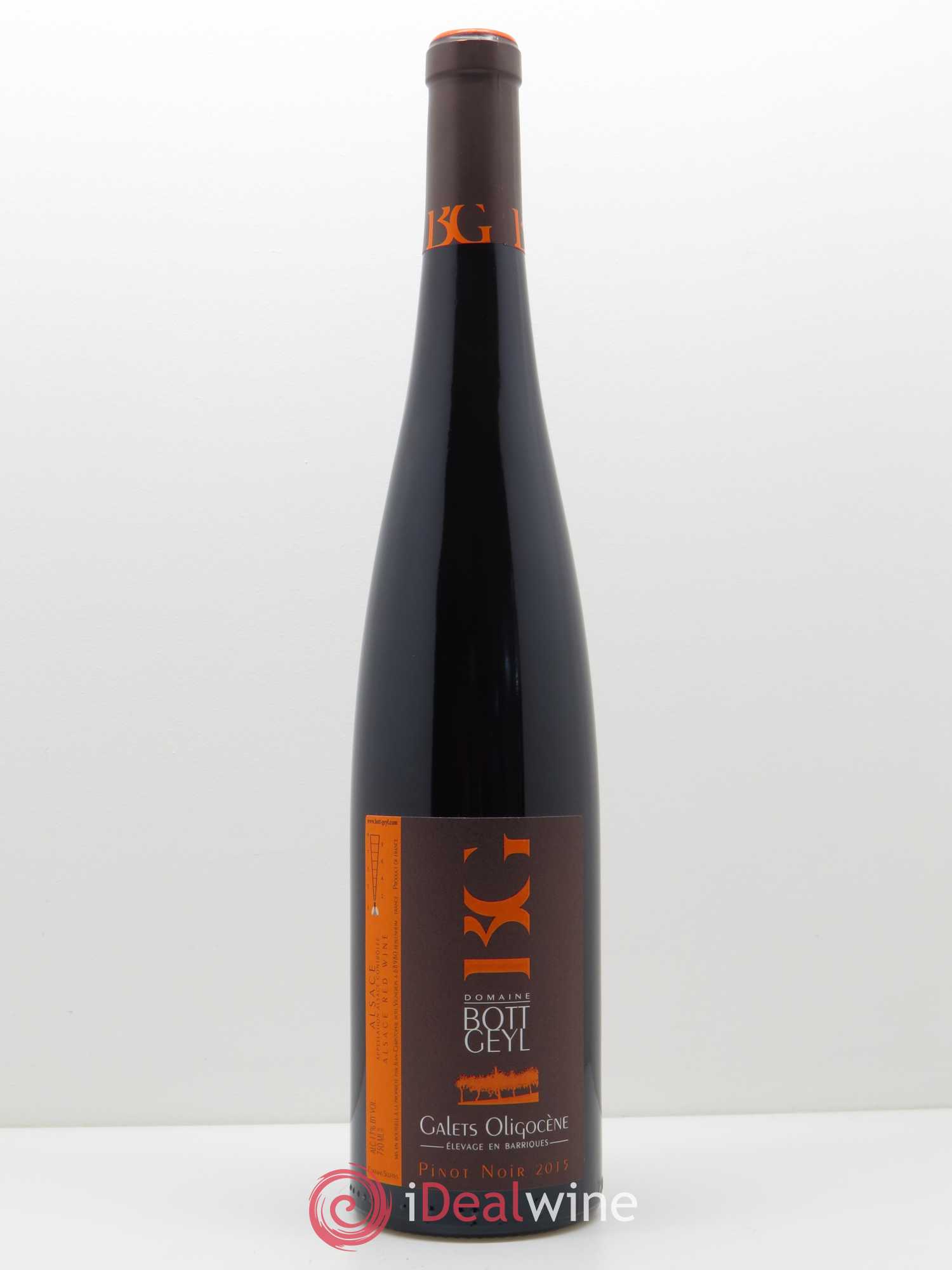 Alsace Pinot Noir Galets Oligocène Bott-Geyl (Domaine) 2015 - Lot de 1 bouteille - 0