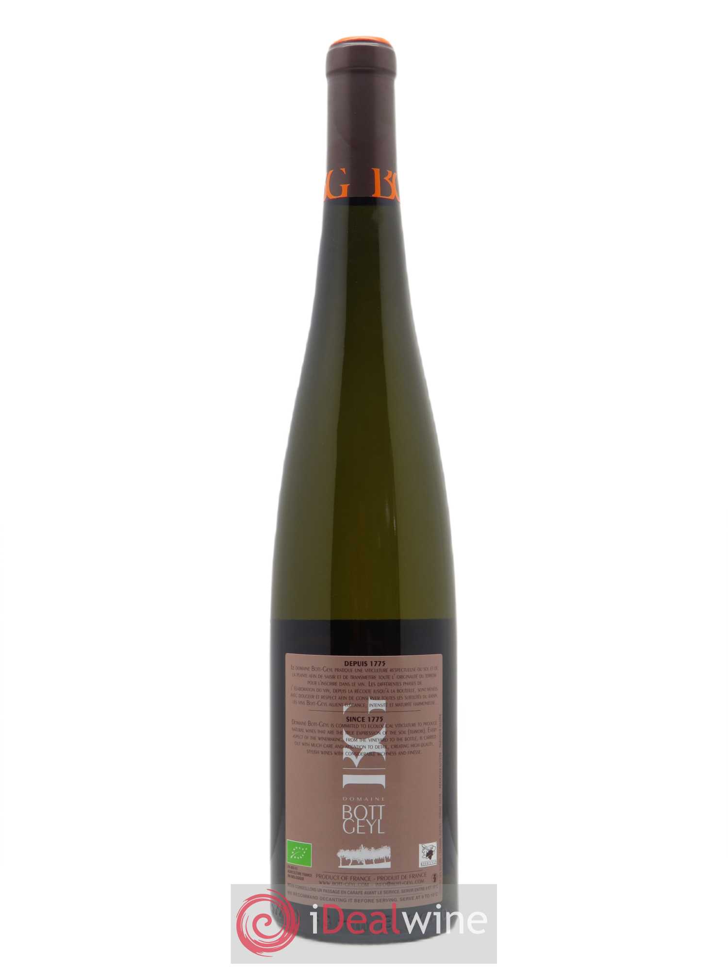 Alsace Riesling Grafenreben Bott-Geyl (Domaine) 2016 - Lot de 1 bouteille - 1