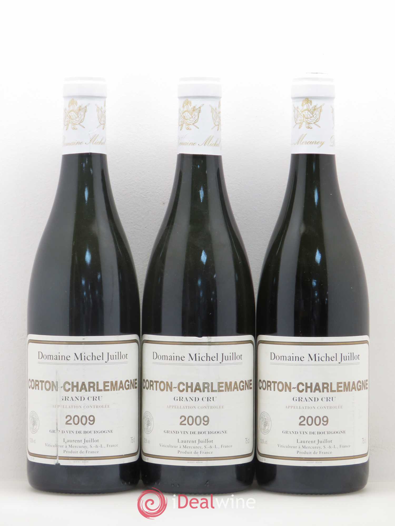 Corton-Charlemagne Grand Cru Michel Juilot 2009 - Lot de 3 bouteilles - 0