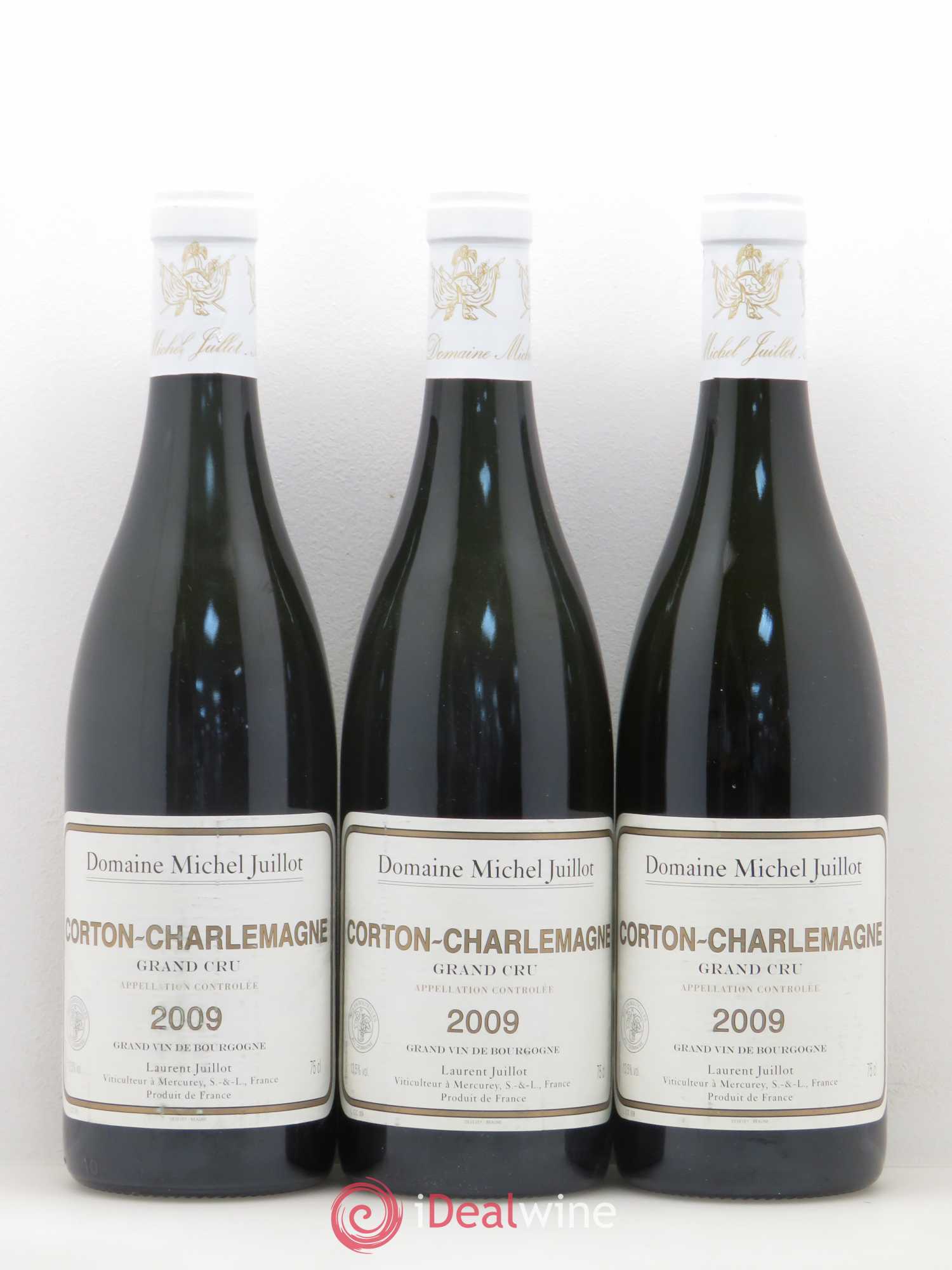 Corton-Charlemagne Grand Cru Michel Juilot 2009 - Posten von 3 Flaschen - 0