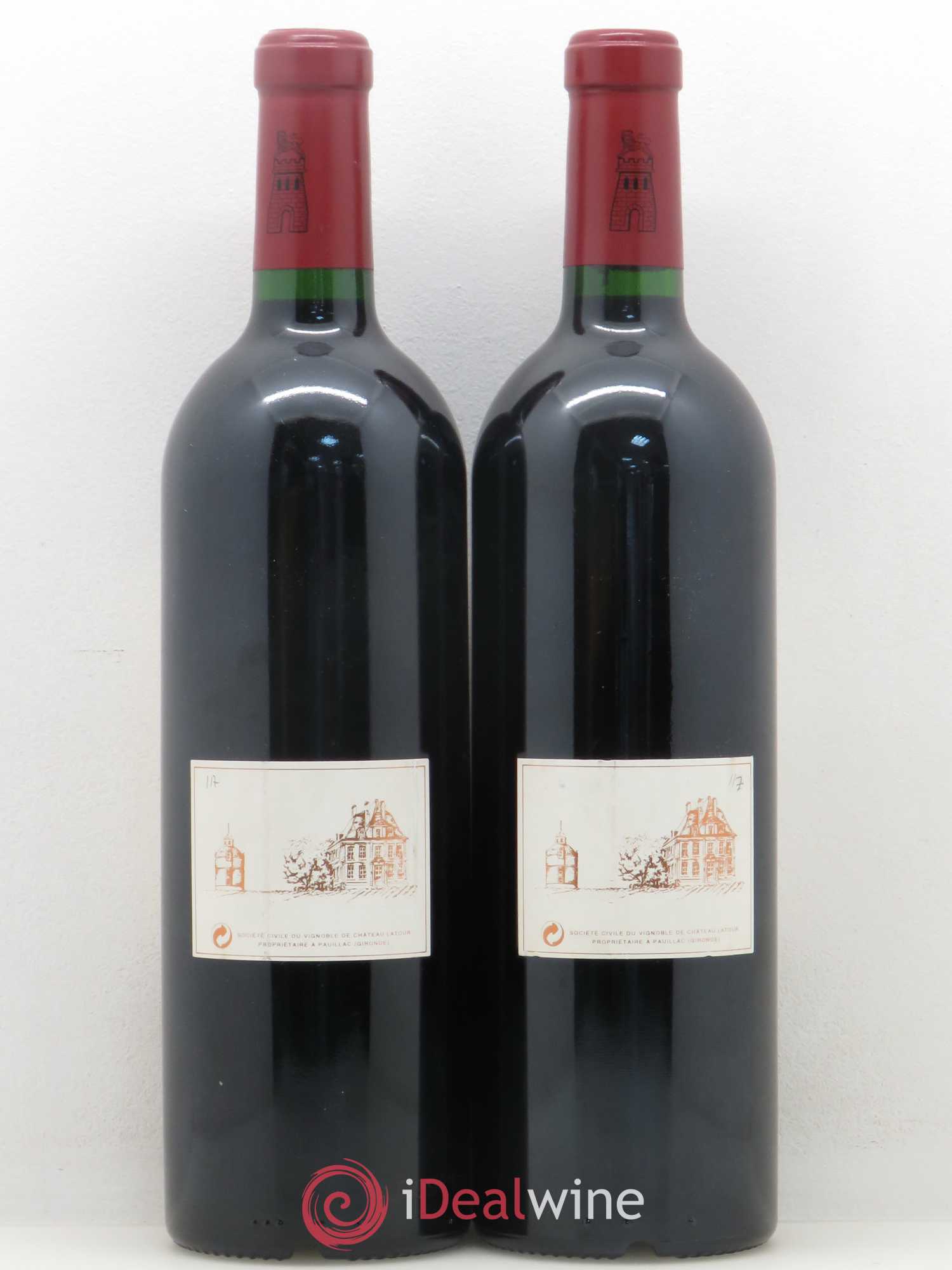 Château Latour 1er Grand Cru Classé 1999 - Lot de 2 bouteilles - 1