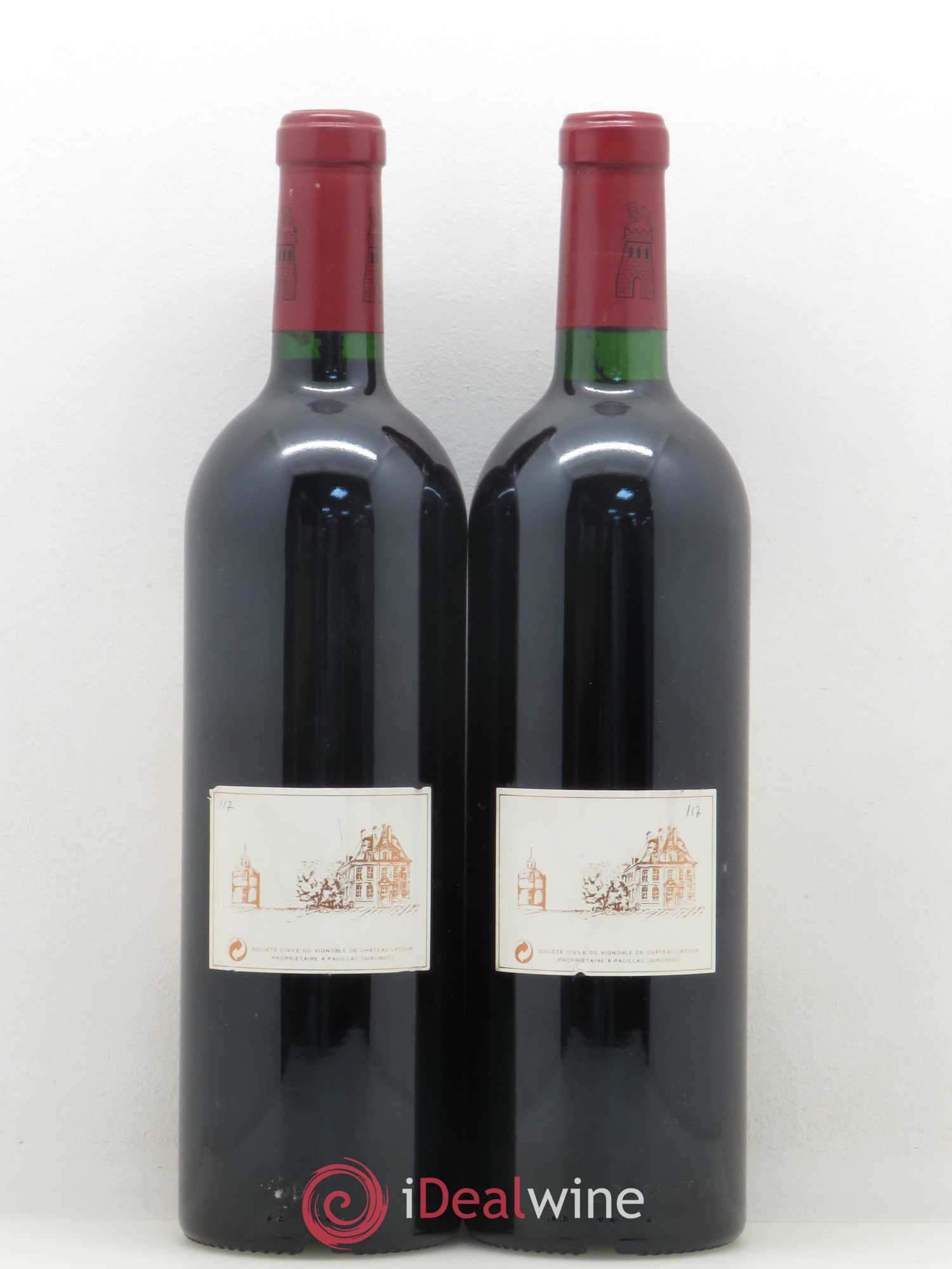 Château Latour 1er Grand Cru Classé 1999 - Lot de 2 bouteilles - 1