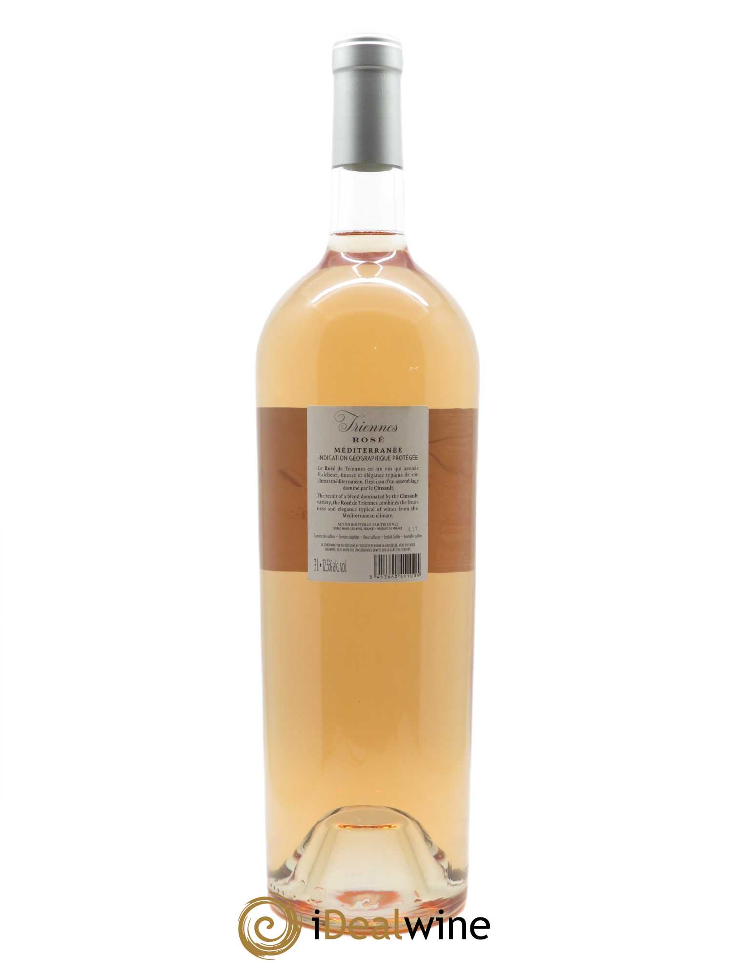 Méditerranée Rosé Triennes (Domaine) 2020 - Lot de 1 double magnum - 1