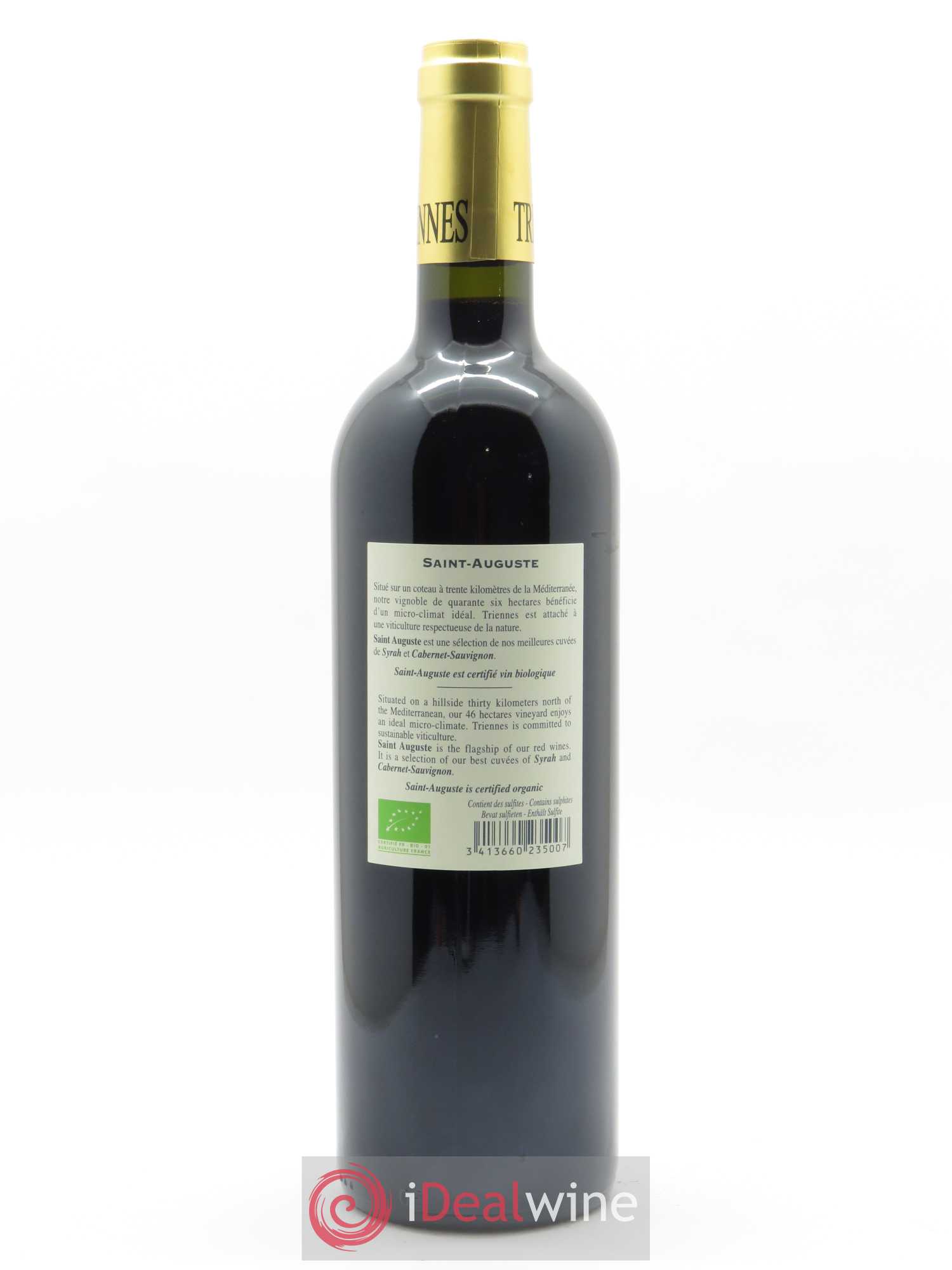 Var St Auguste Triennes (Domaine) 2017 - Lot de 1 bouteille - 1