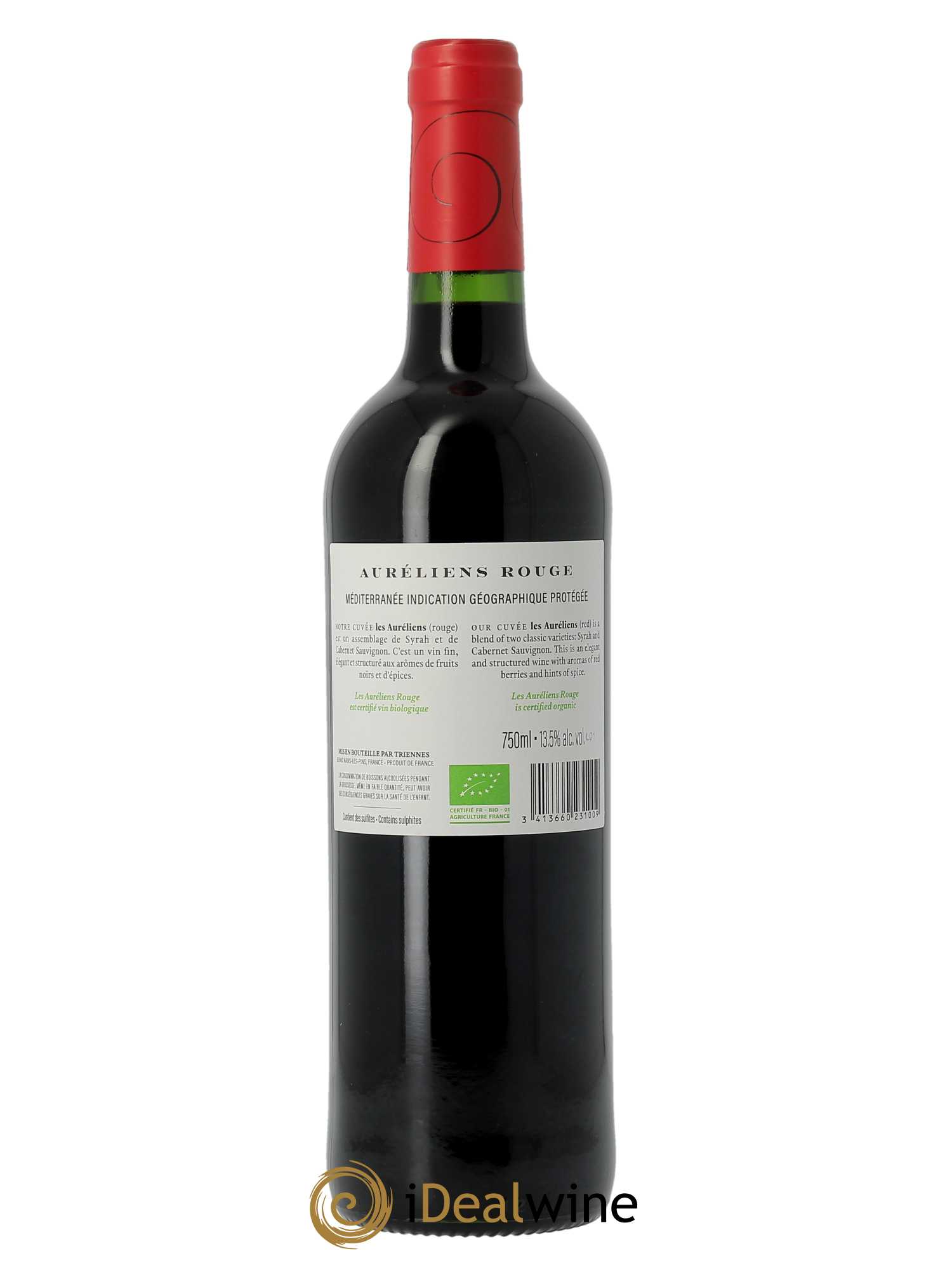 Var Les Auréliens Triennes (Domaine) 2020 - Lot of 1 bottle - 1