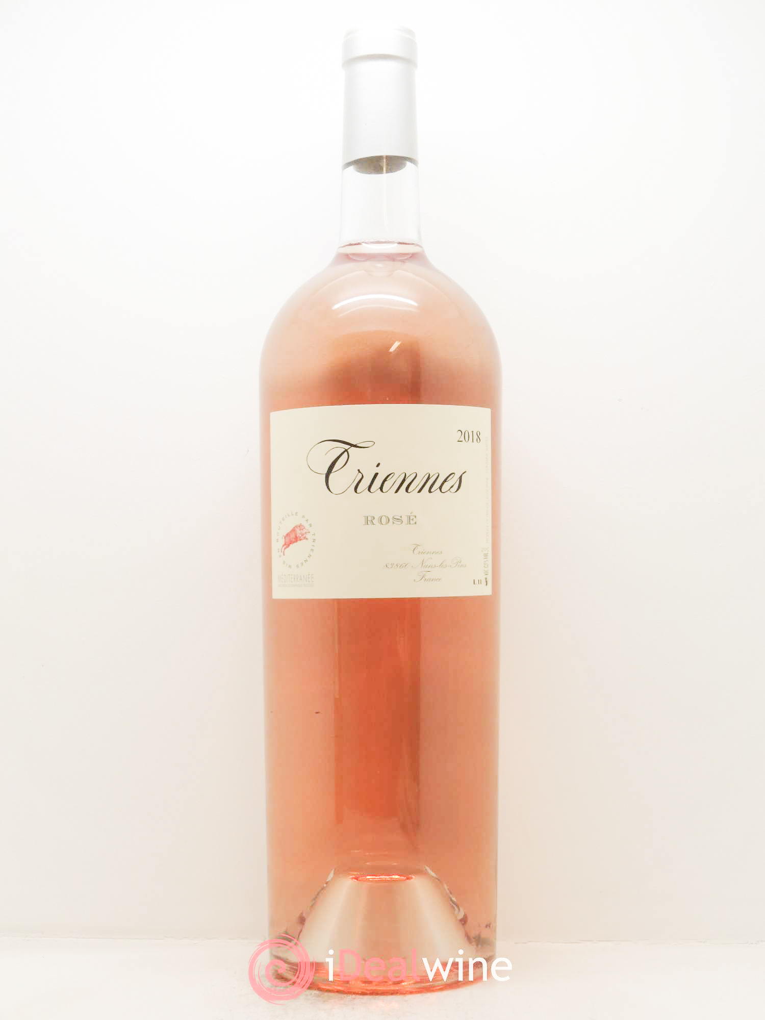 IGP Méditerranée Rosé Triennes (Domaine) 2018 - Lot de 1 double magnum - 1