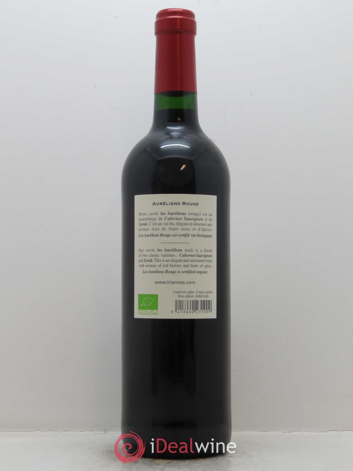 Var Les Auréliens Triennes (Domaine) 2015 - Lot de 1 bouteille - 1