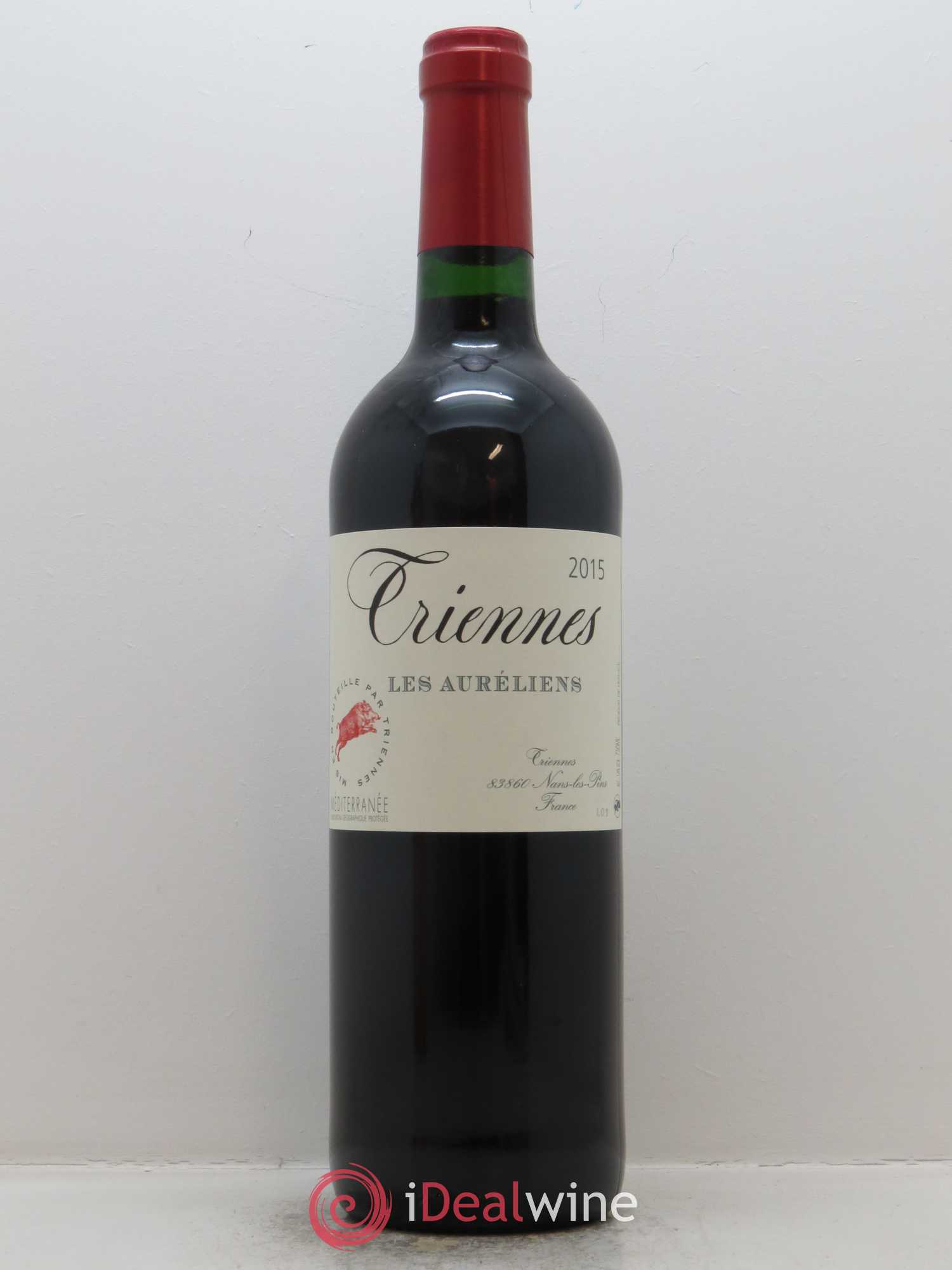 Var Les Auréliens Triennes (Domaine) 2015 - Lot de 1 bouteille - 0