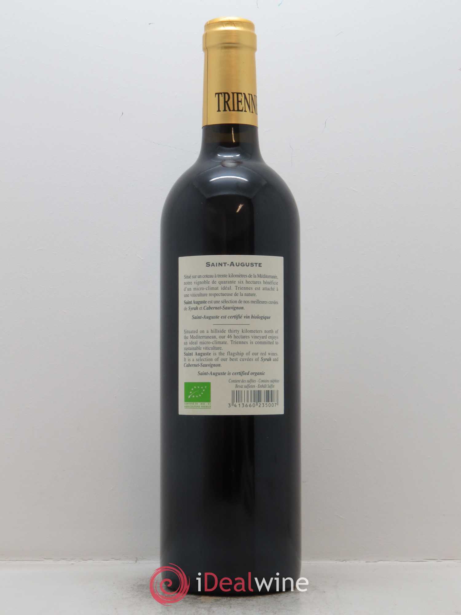 Var St Auguste Triennes (Domaine) 2015 - Lot de 1 bouteille - 1