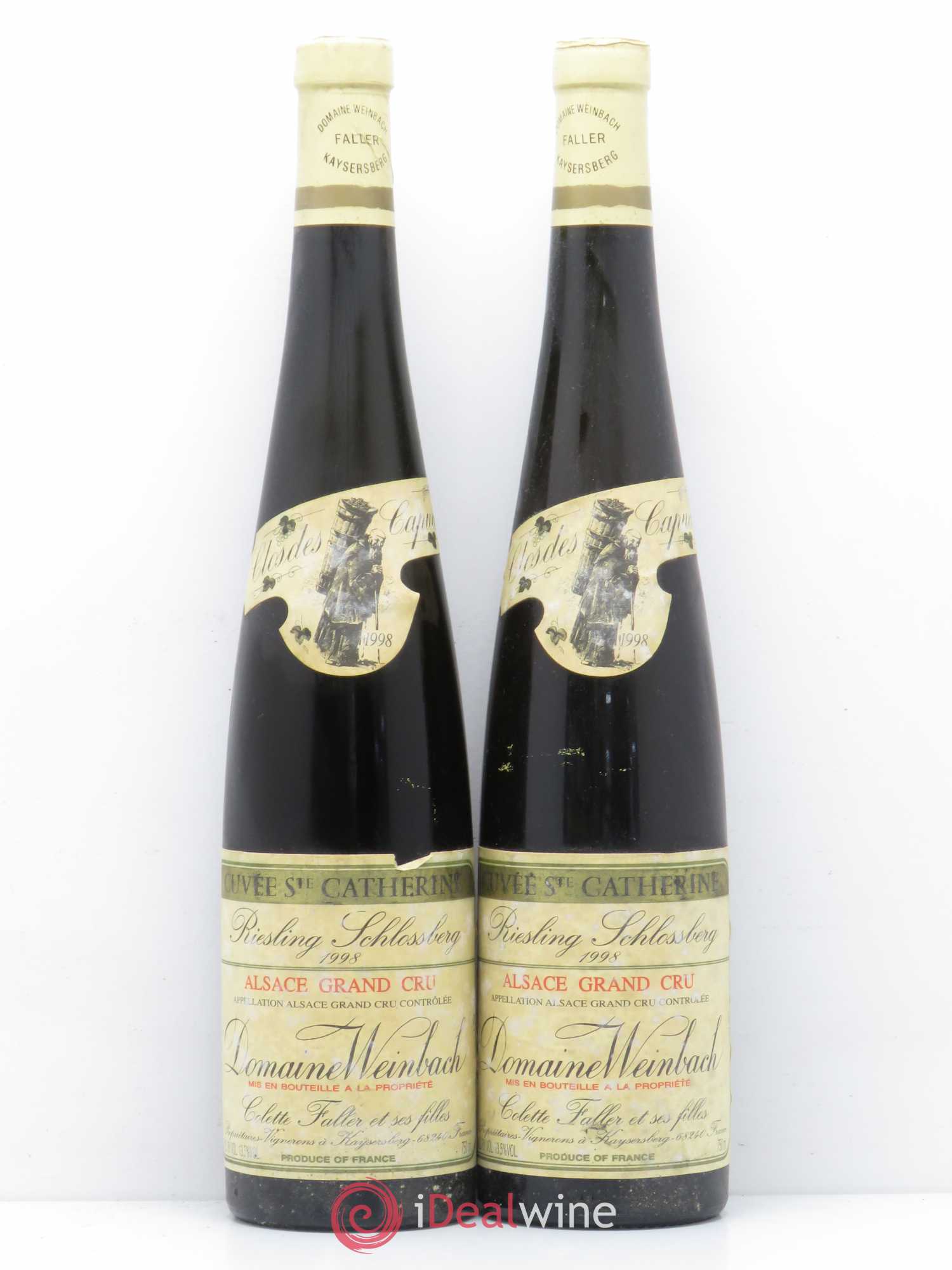 Riesling Domaine Weinbach 1998 - Posten von 2 Flaschen - 0