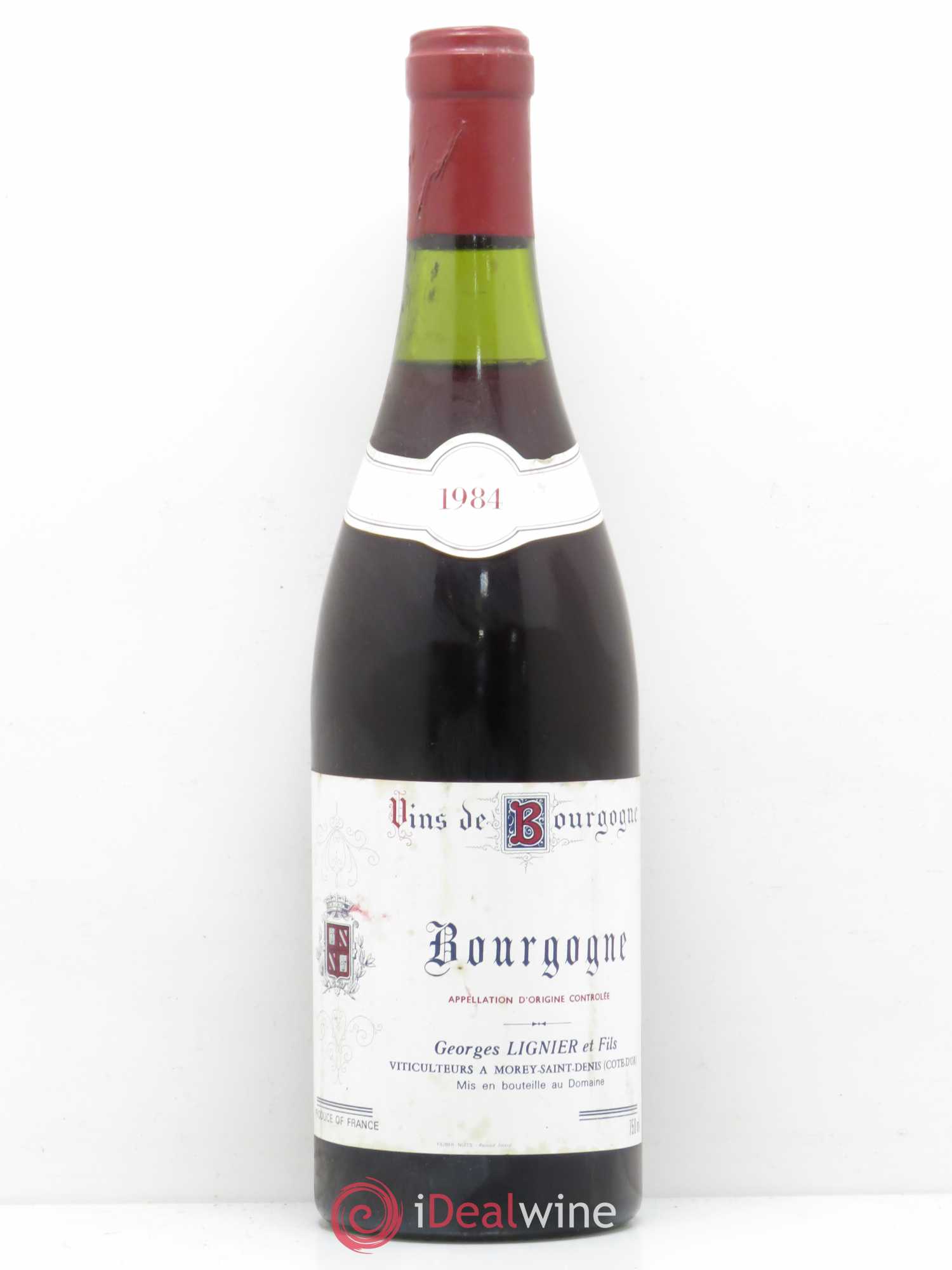 Bourgogne Domaine Georges Lignier (sans prix de réserve) 1984 - Posten von 1 Flasche - 0