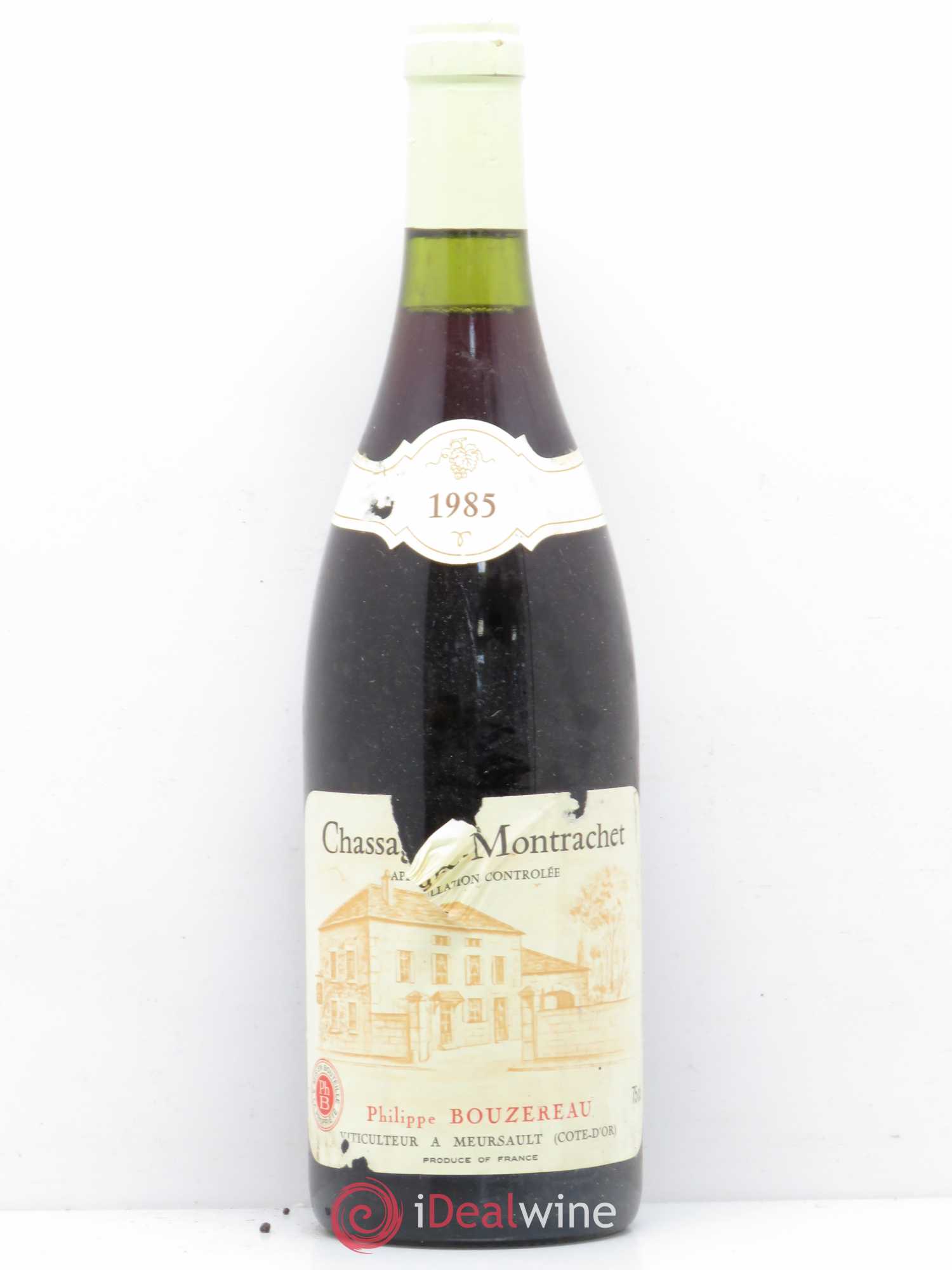 Chassagne-Montrachet Philippe Bouzereau 1985 - Lot de 1 bouteille - 0