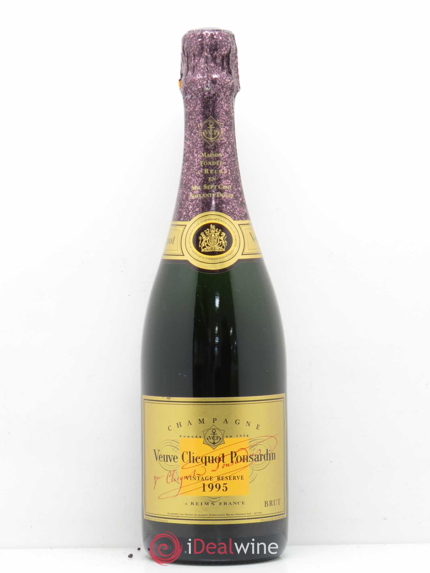 Vintage Veuve Clicquot 1995 - Lot de 1 bouteille - 0