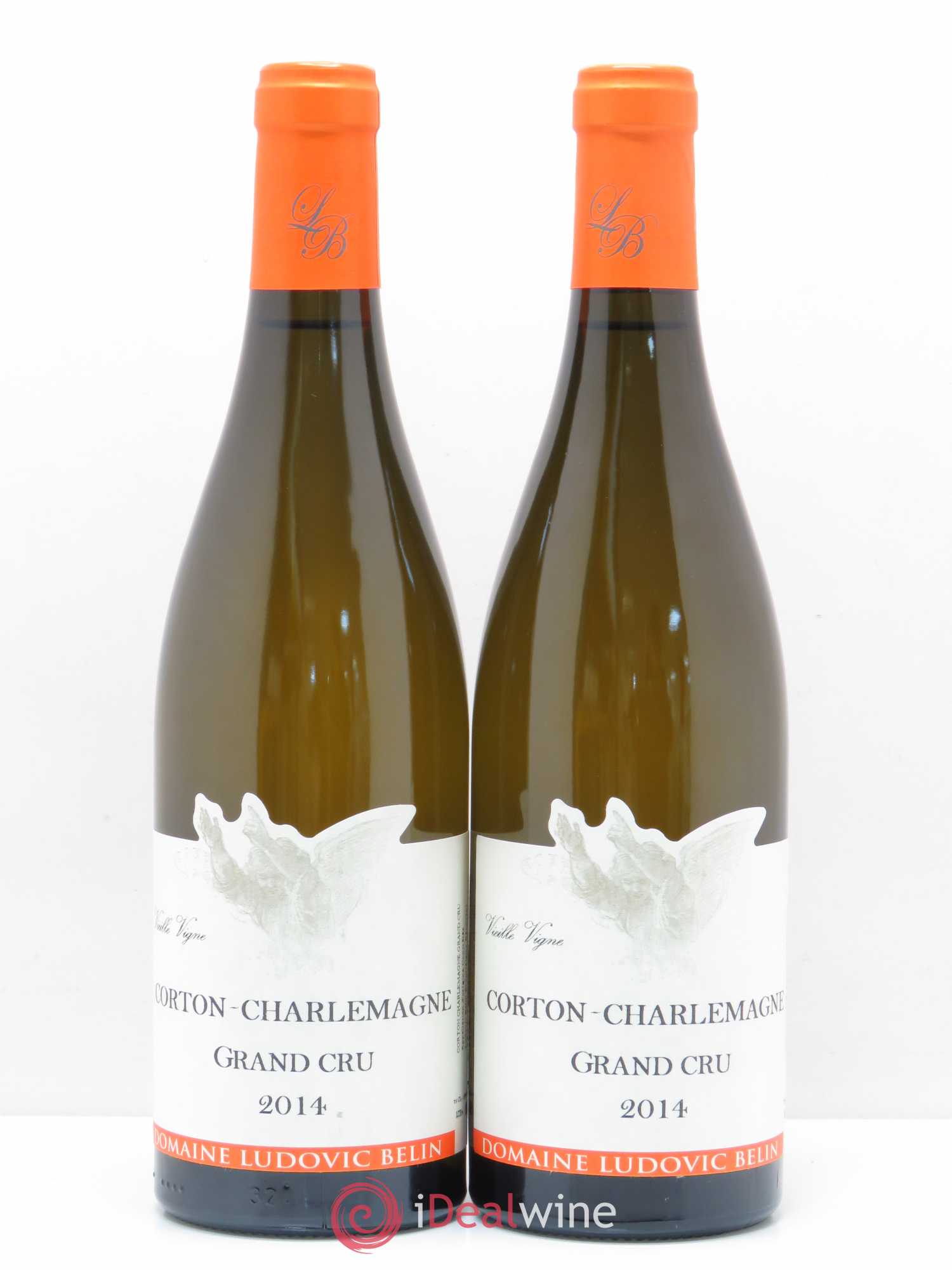 Corton-Charlemagne Grand Cru Domaine Ludovic Belin 2014 - Posten von 2 Flaschen - 0