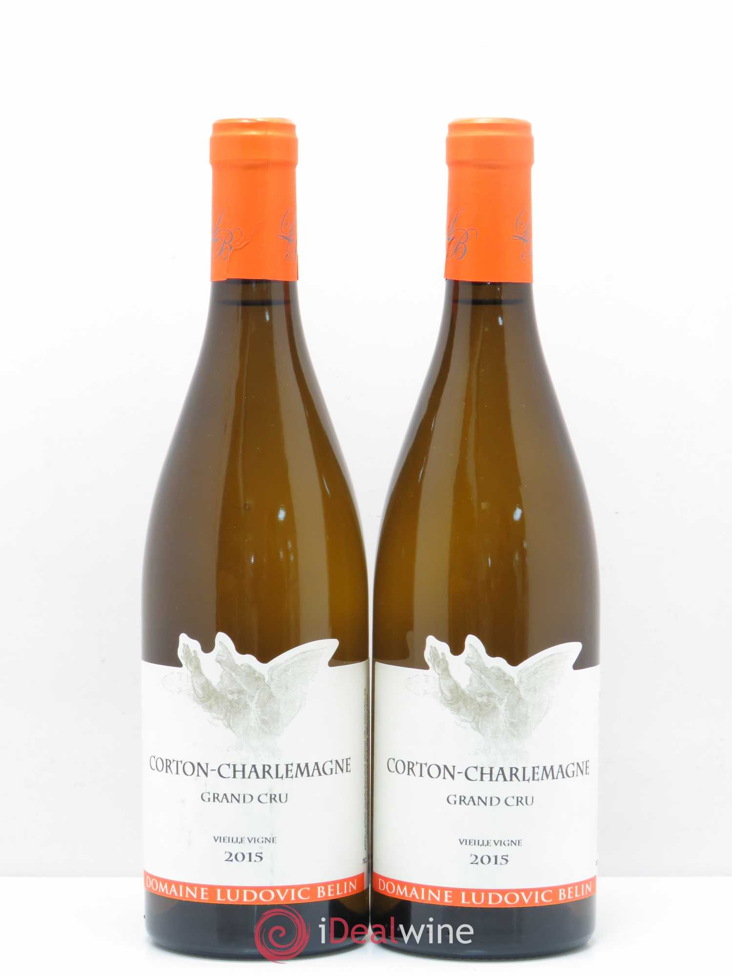 Corton-Charlemagne Grand Cru Domaine Ludovic Belin 2015 - Posten von 2 Flaschen - 0