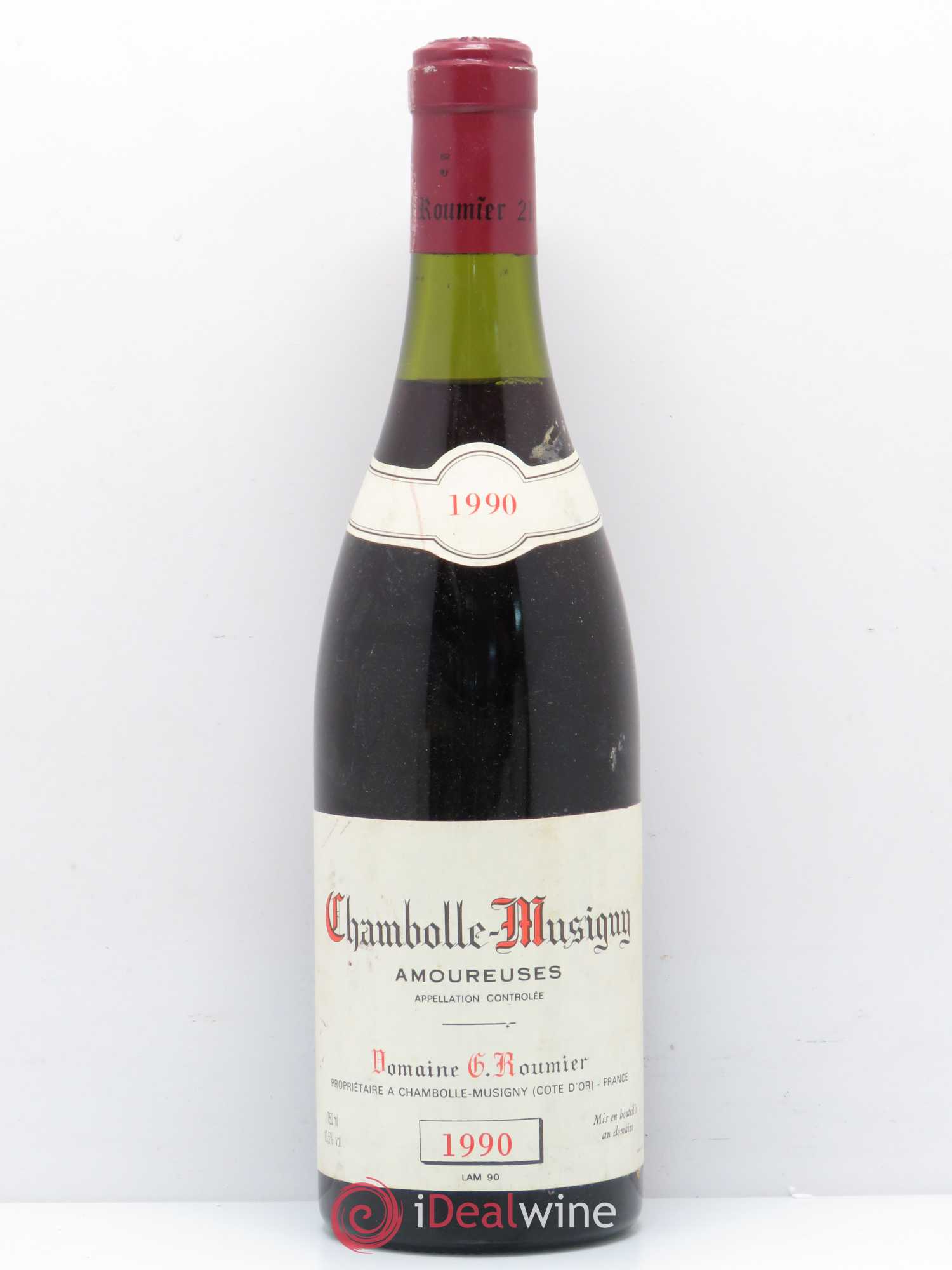 Chambolle-Musigny 1er Cru Les Amoureuses Georges Roumier (Domaine) 1990 - Lot de 1 bouteille - 0