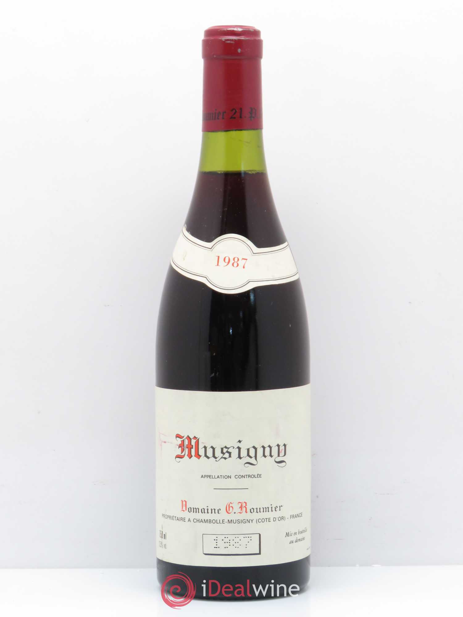 Musigny Grand Cru Georges Roumier (Domaine) 1987 - Lot de 1 bouteille - 0