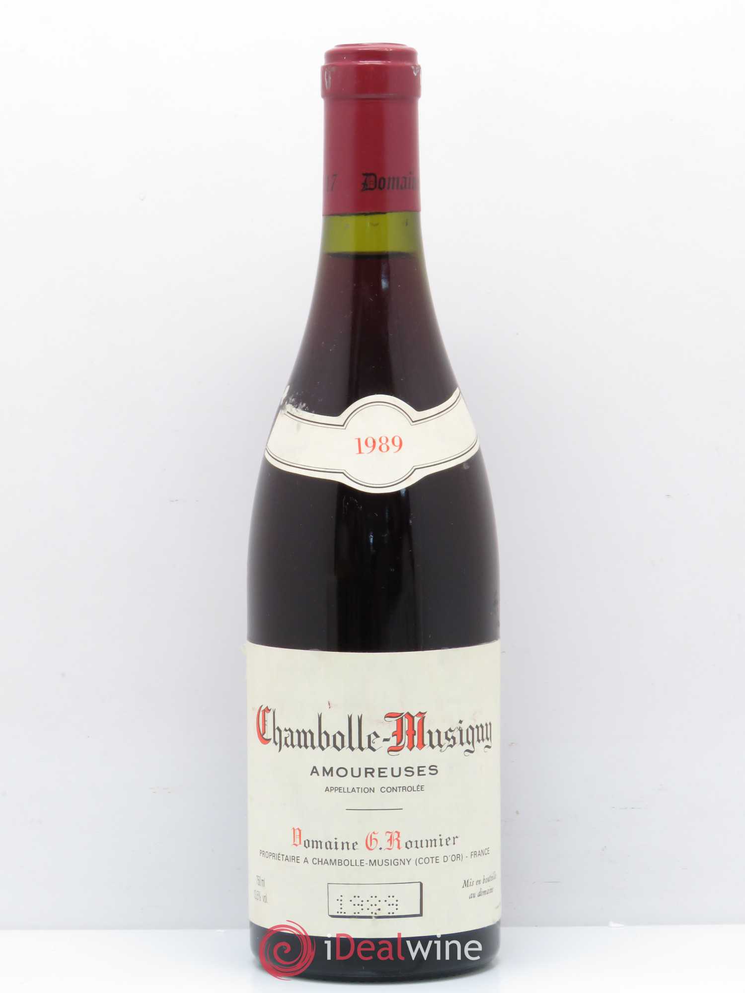 Chambolle-Musigny 1er Cru Les Amoureuses Georges Roumier (Domaine) 1989 - Lot de 1 bouteille - 0