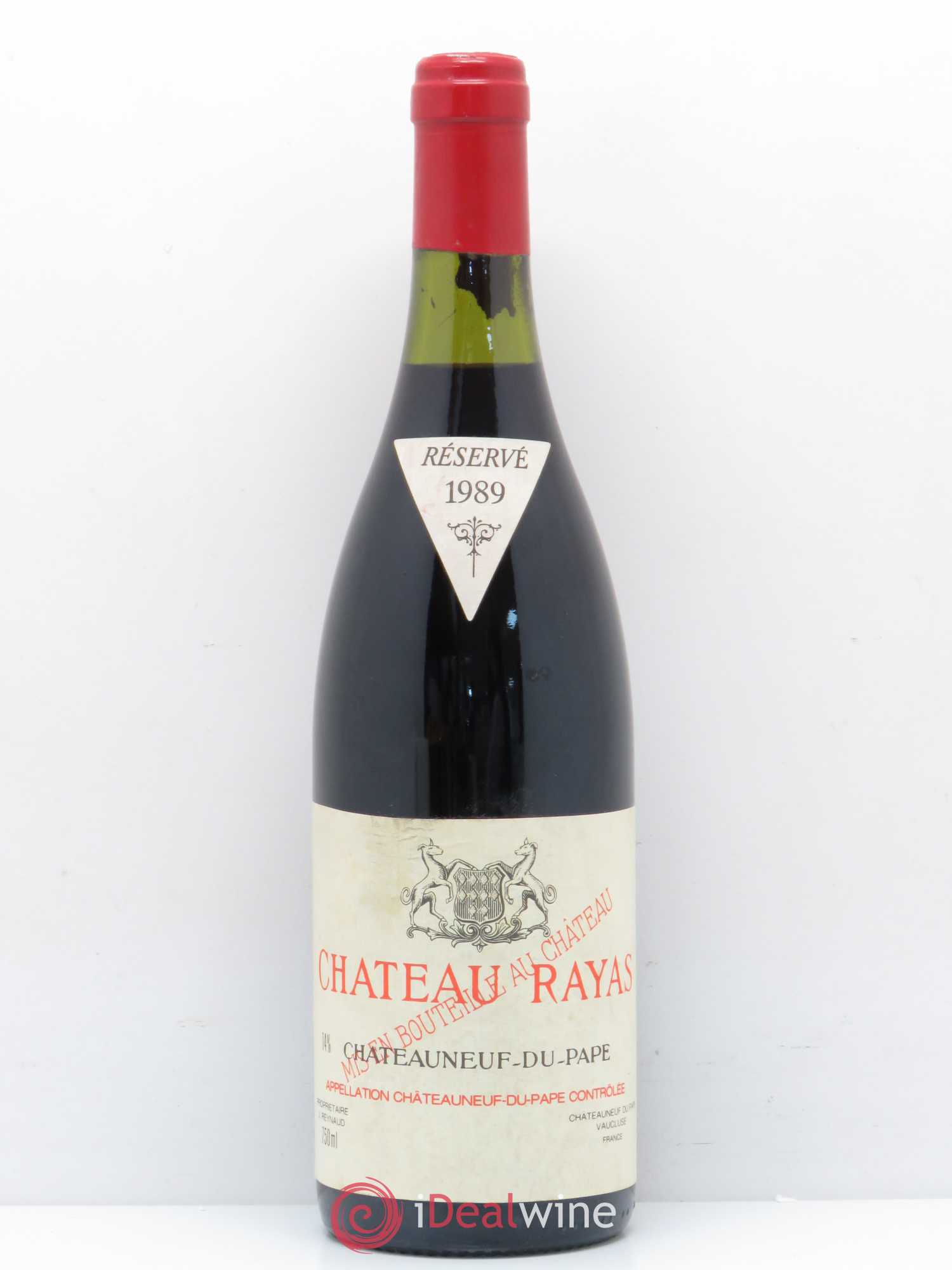 Châteauneuf-du-Pape Château Rayas Emmanuel Reynaud 1989 - Lot de 1 bouteille - 0