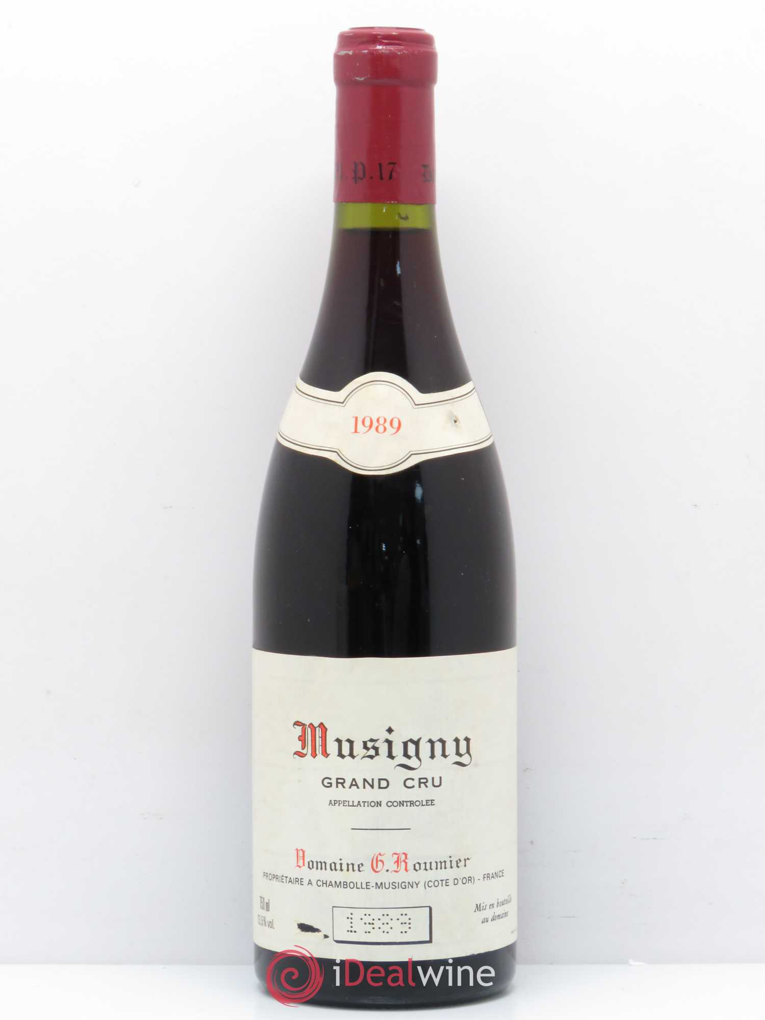Musigny Grand Cru Georges Roumier (Domaine) 1989 - Lot de 1 bouteille - 0