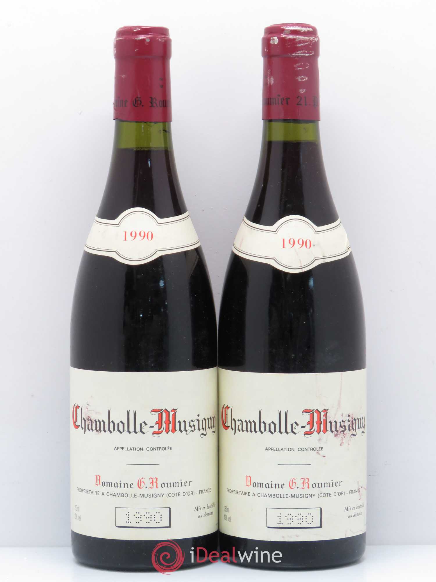 Chambolle-Musigny Georges Roumier (Domaine) 1990 - Lot de 2 bouteilles - 0