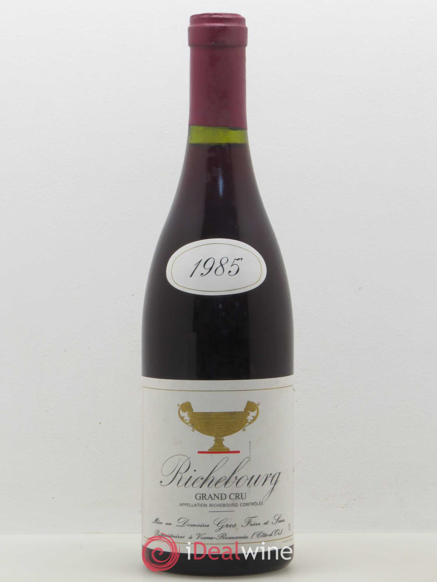 Richebourg Grand Cru Gros Frère & Soeur 1985 - Lot de 1 bouteille - 1