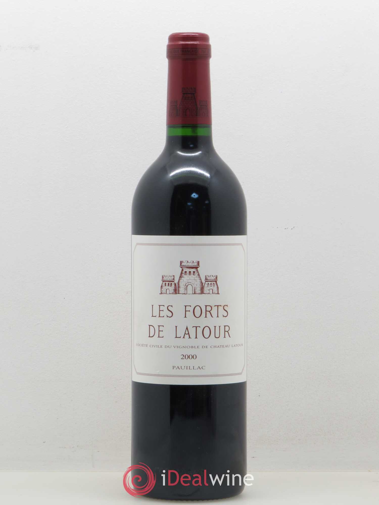 Les Forts de Latour Second Vin 2000 - Lot de 1 bouteille - 0
