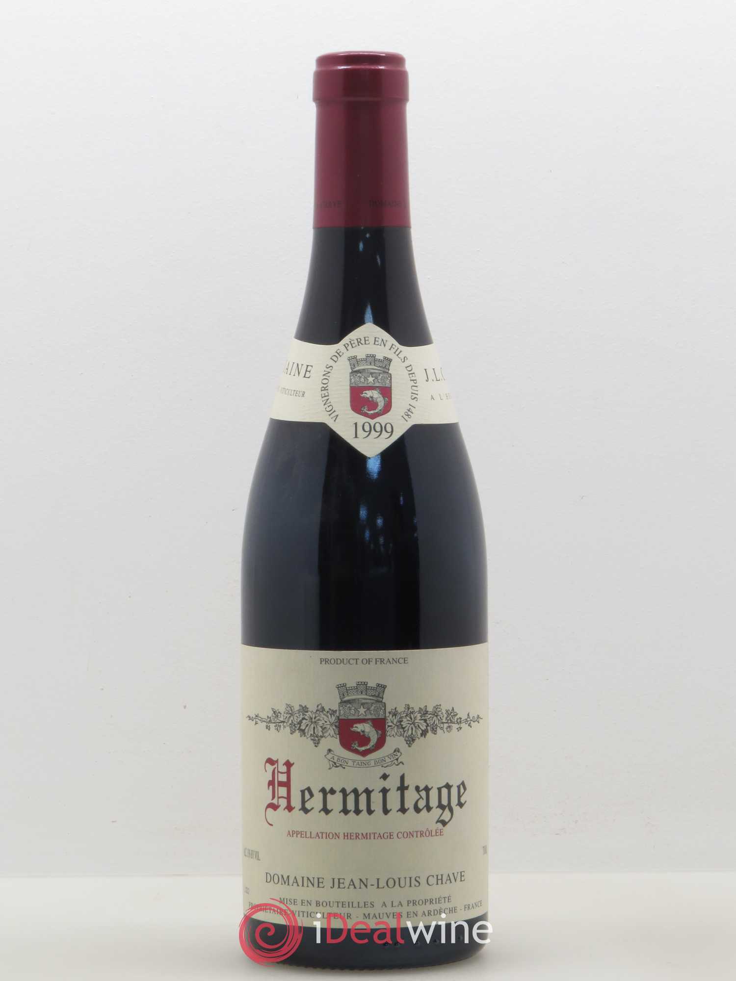 Hermitage Jean-Louis Chave 1999 - Lot de 1 bouteille - 0