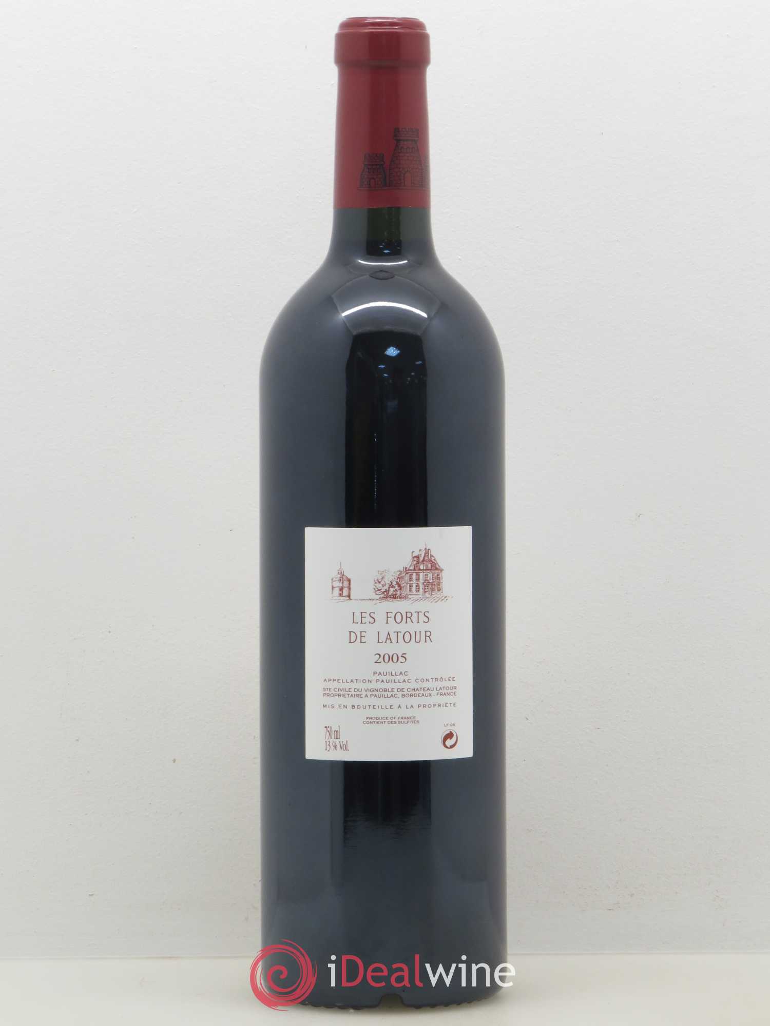 Les Forts de Latour Second Vin 2005 - Lot de 1 bouteille - 1